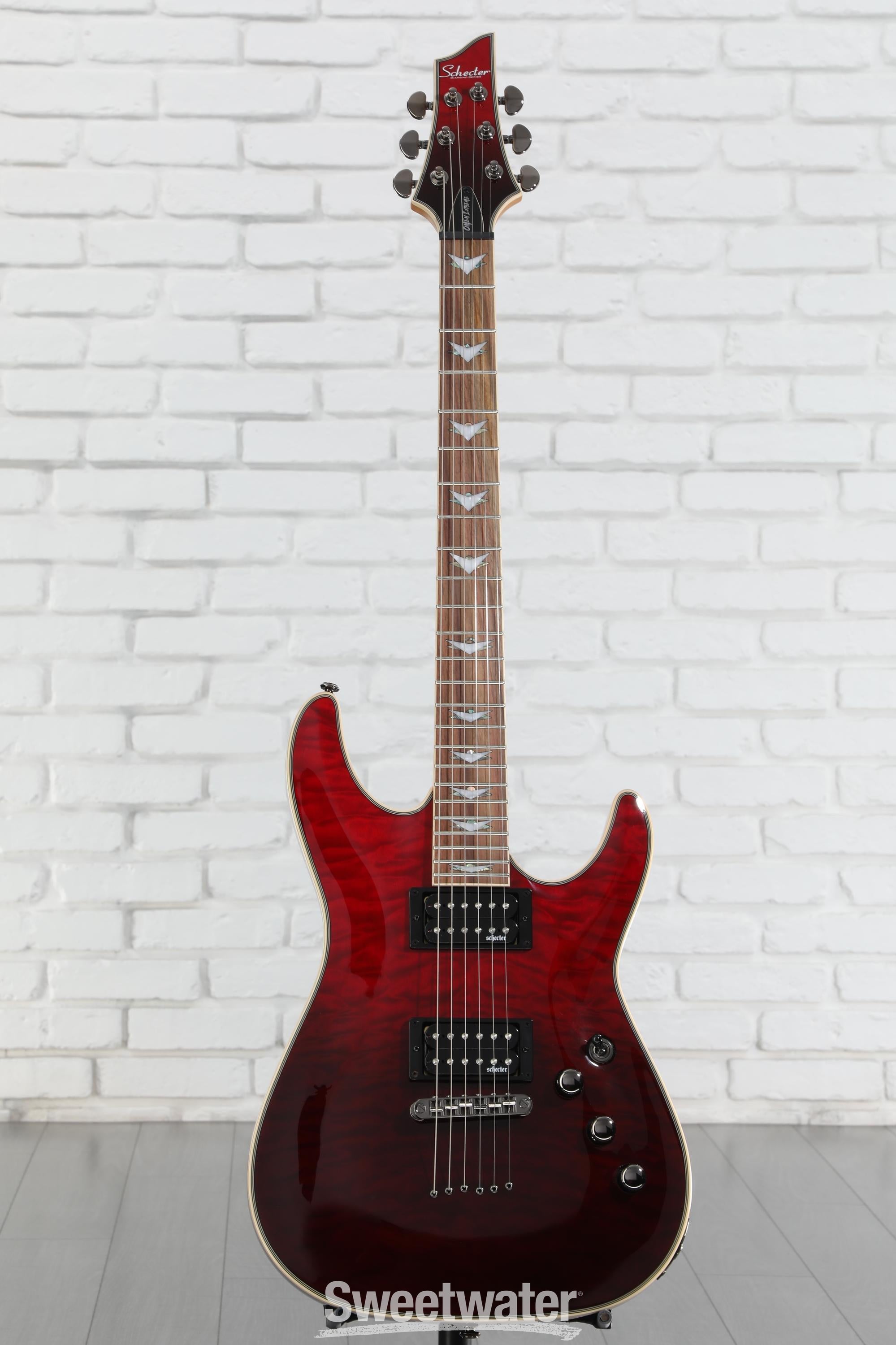 Schecter Omen Extreme-6 Electric Guitar - Blood Red | Sweetwater