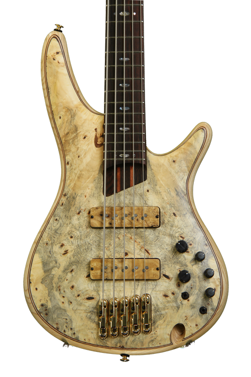Ibanez SR5BBLTD - 5-String Natural Flat | Sweetwater