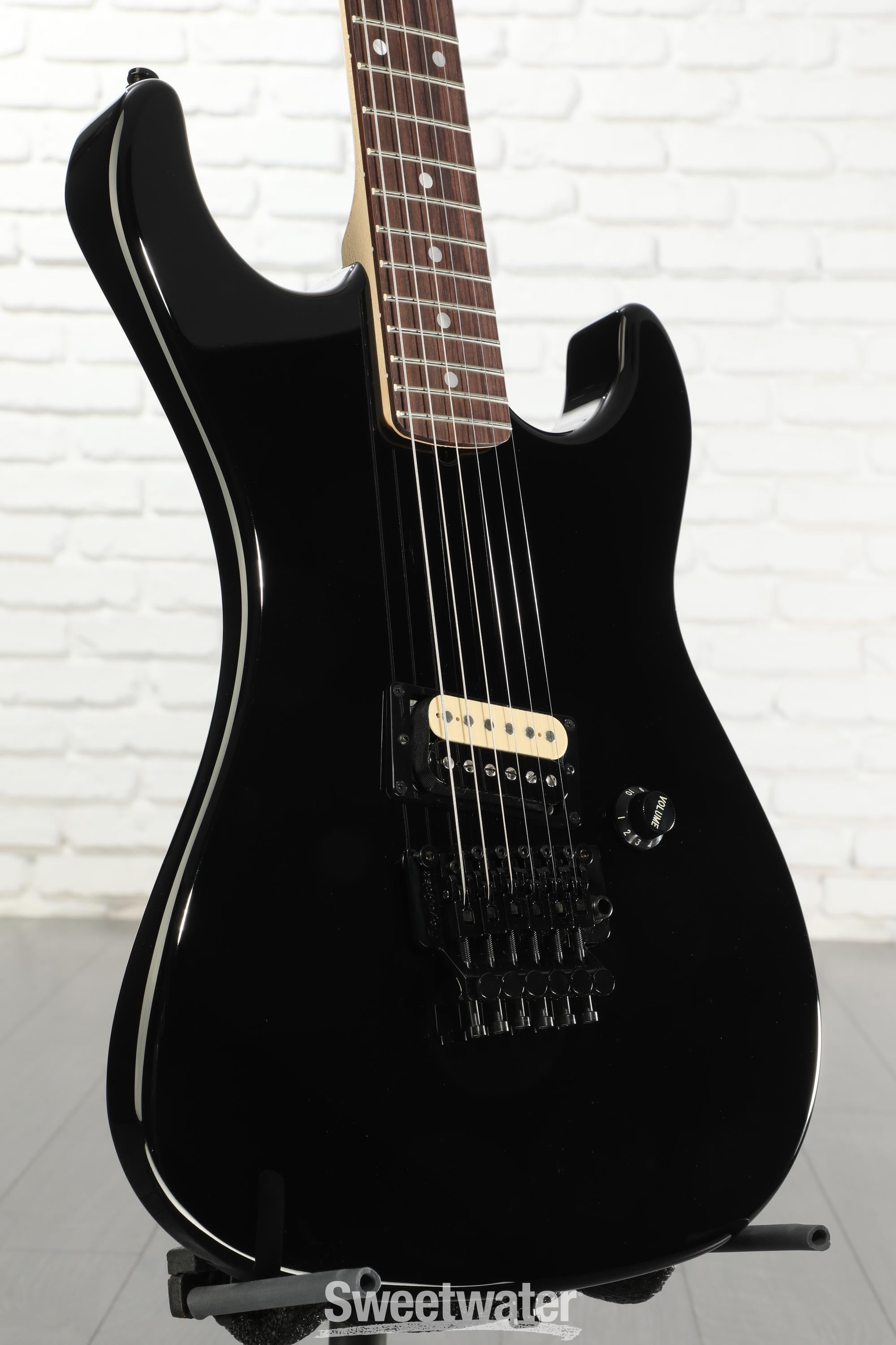 Kramer 1983 Baretta Reissue Electric Guitar - Ebony | Sweetwater