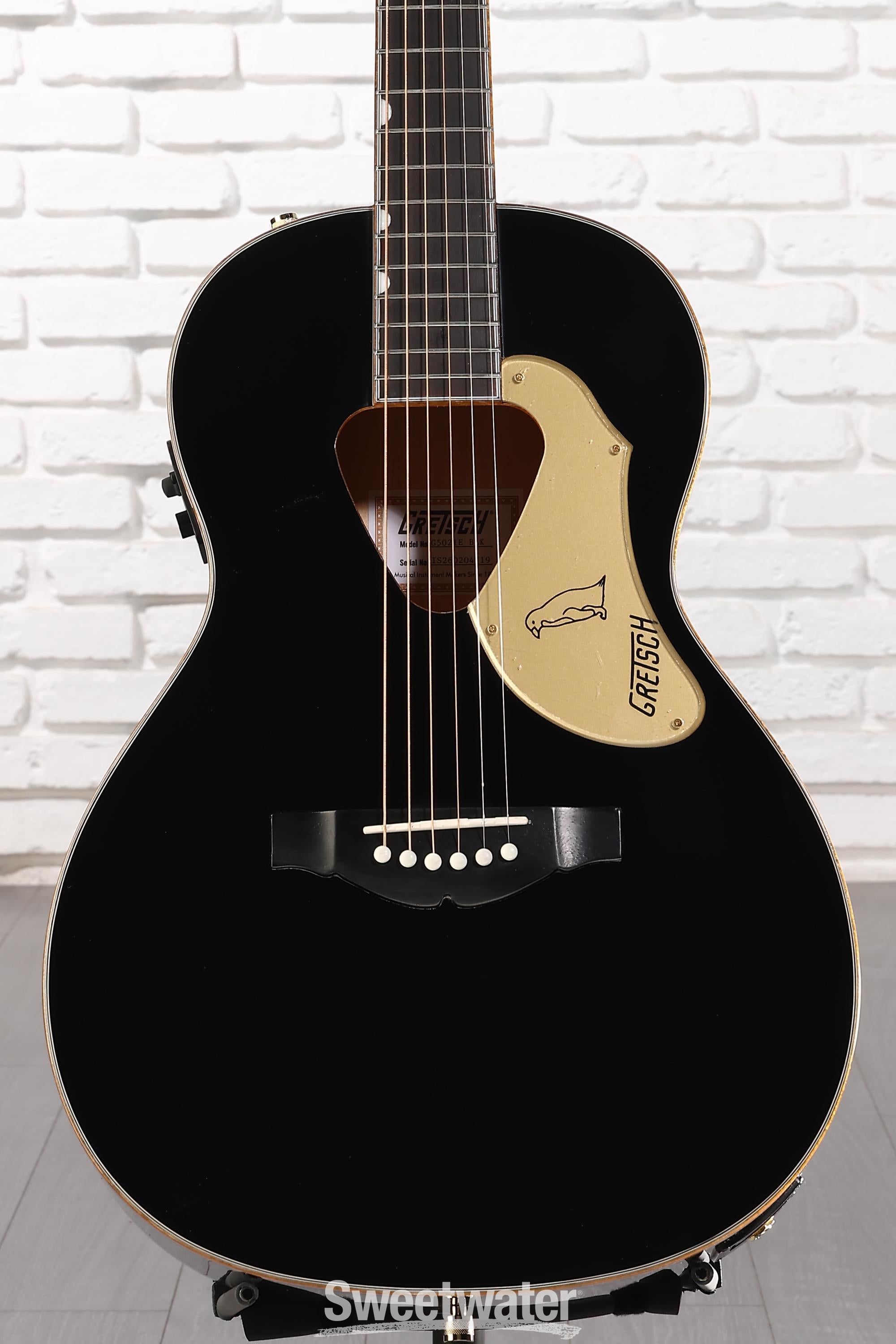 Photo of Gretsch G5021E Rancher Penguin Parlor Acoustic-electric Guitar - Black