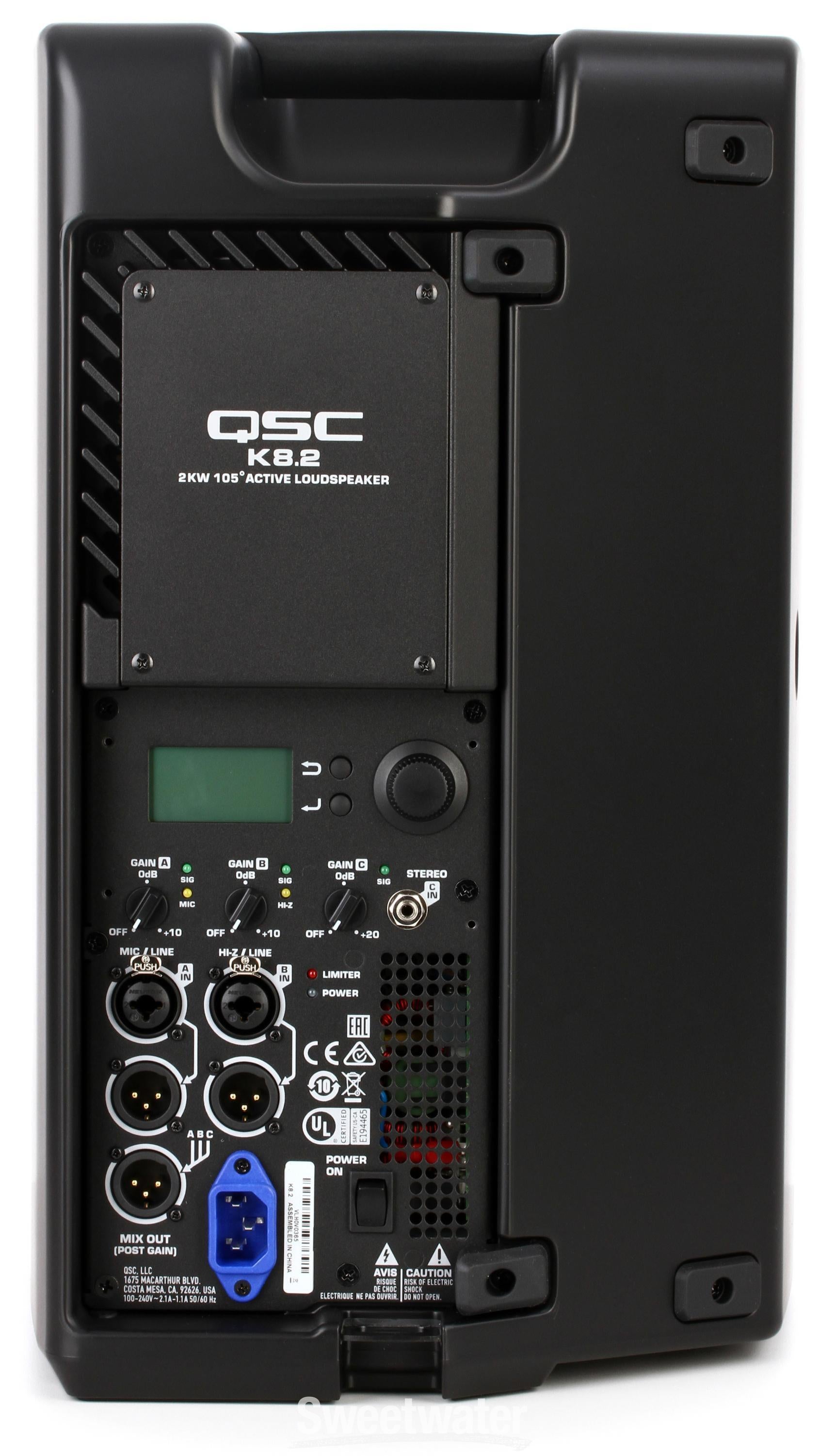 Qsc deals k8 speakers