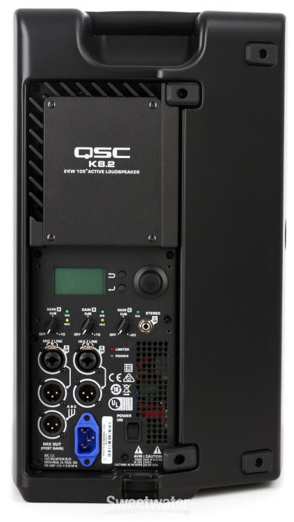 QSC K8.2 Altavoz autoamplificado de 8 y 2 vías 2000W - Ultramar Audio