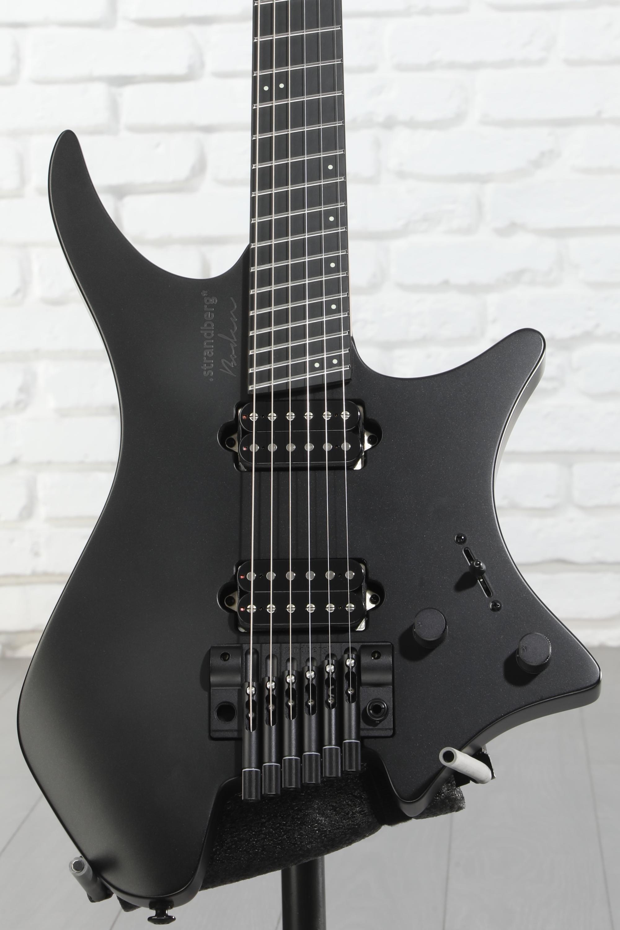 Strandberg Boden Metal NX 6 Tremolo Electric Guitar - Black