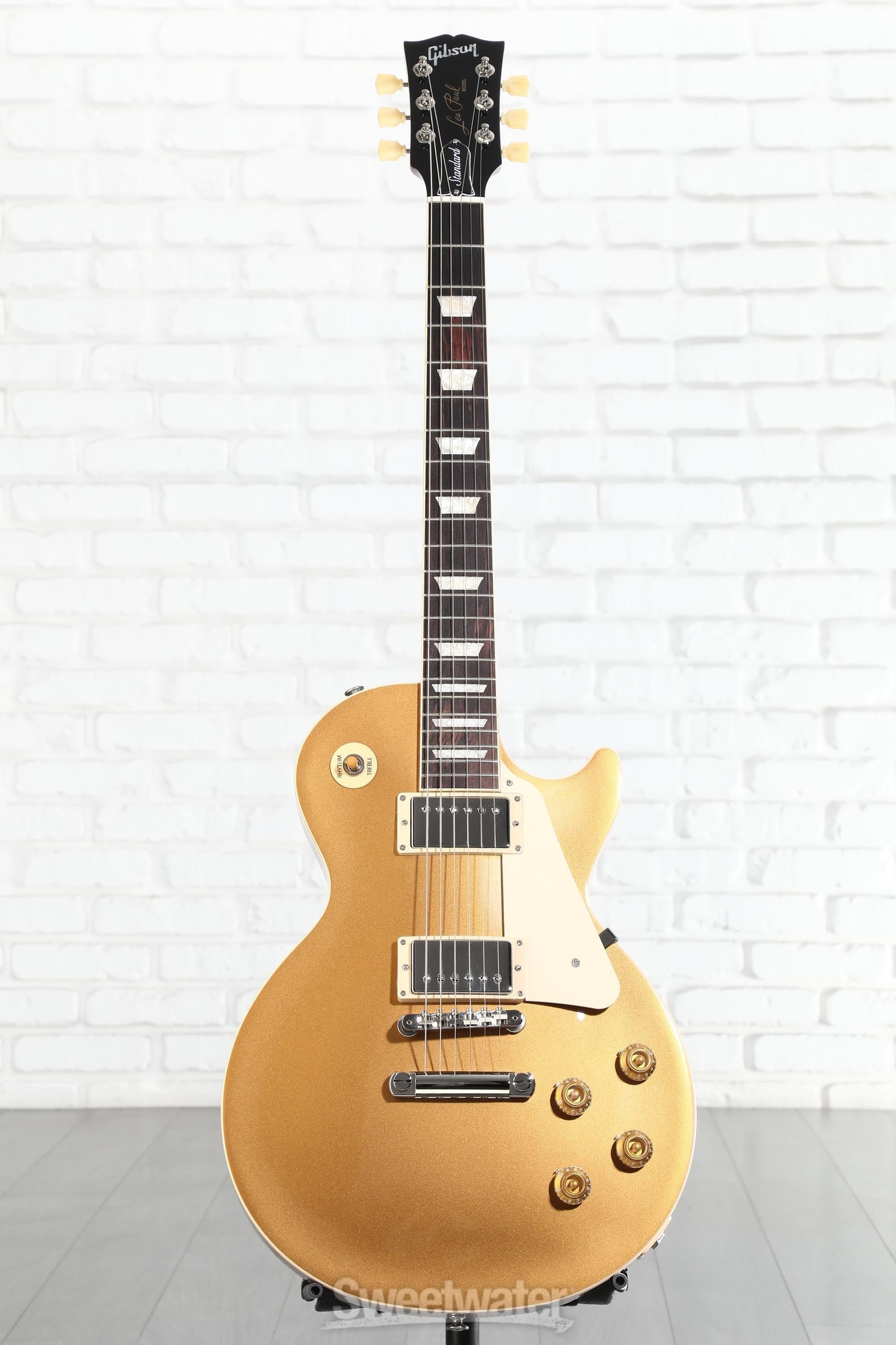 Gibson Les Paul Standard '50s Electric Guitar - Gold Top | Sweetwater