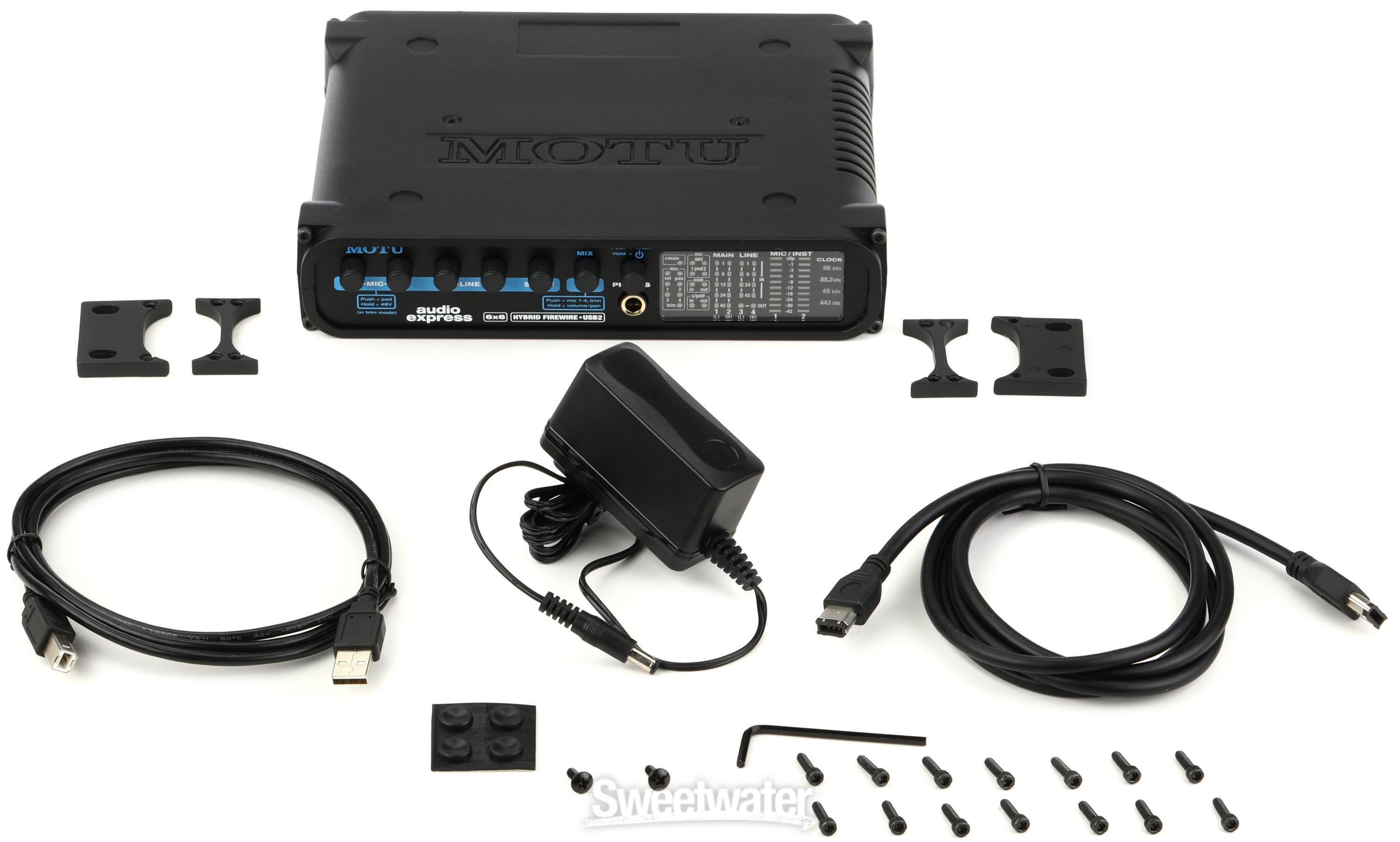 国産NEWMOTU audio express　USB / FireWire オーディオインターフェイス オーディオインターフェース