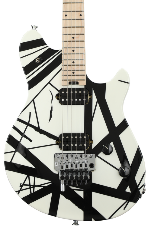 EVH Wolfgang Special Striped - Black and White Stripes | Sweetwater