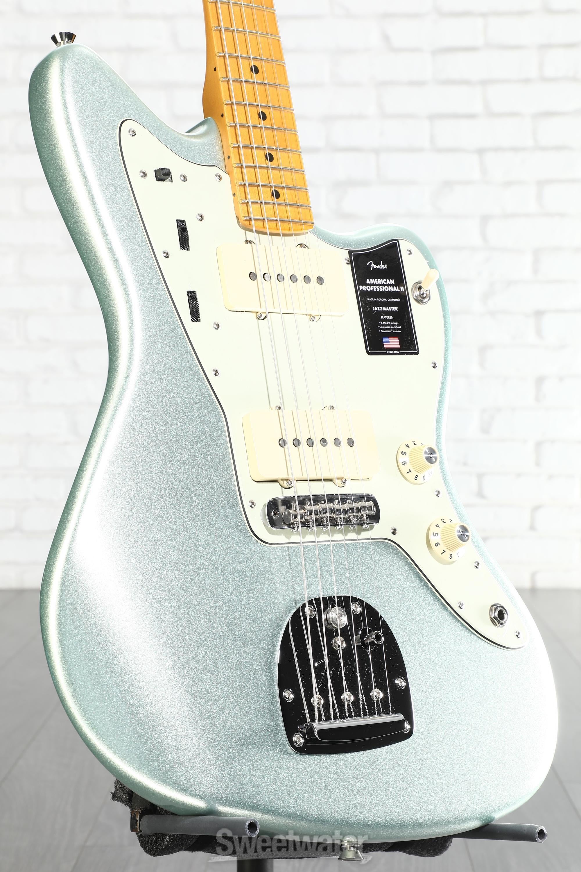 Fender American Professional II Jazzmaster - Mystic Surf Green