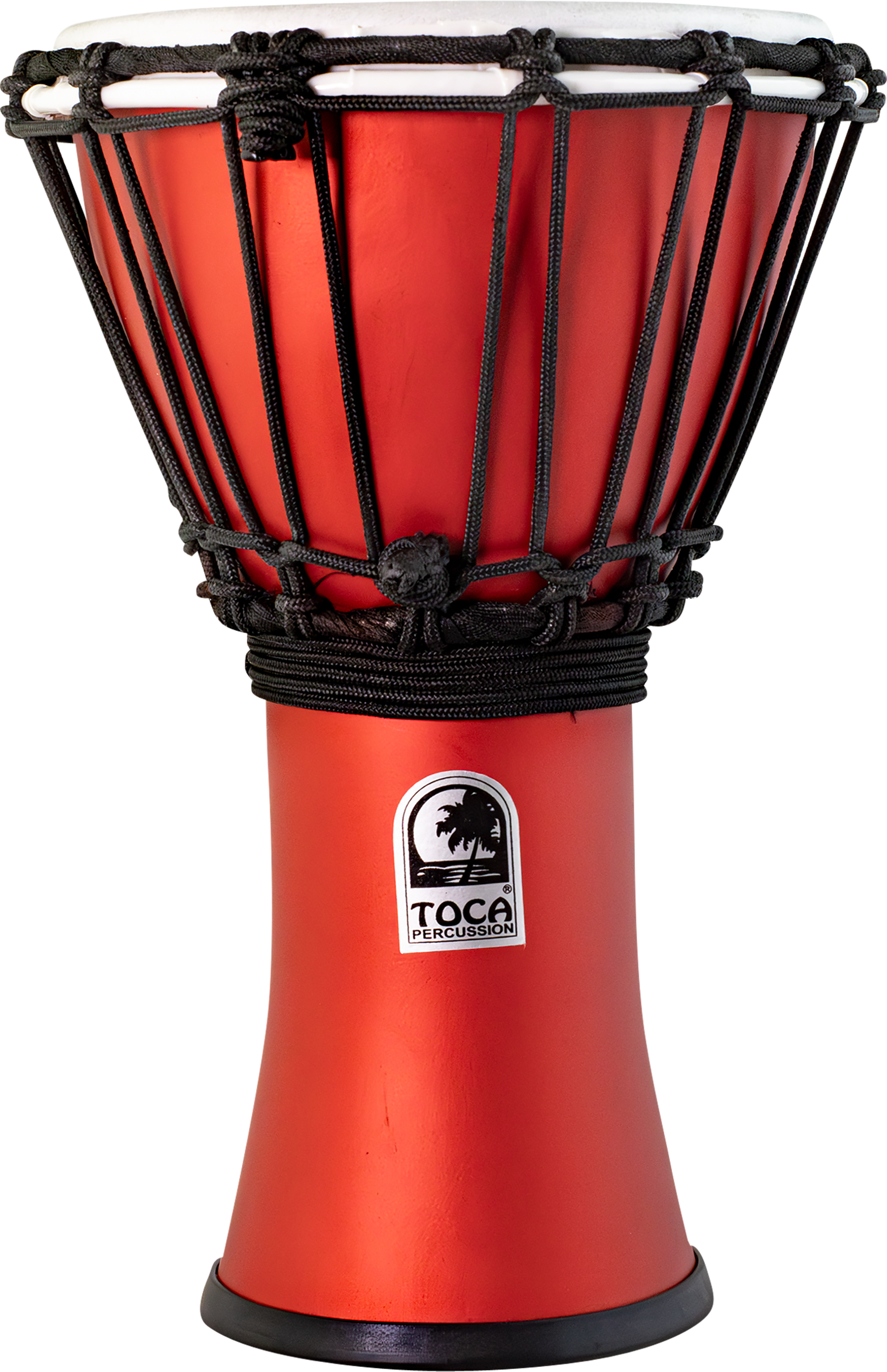 Toca Percussion Freestyle Rope-tuned Djembe - Kente Finish