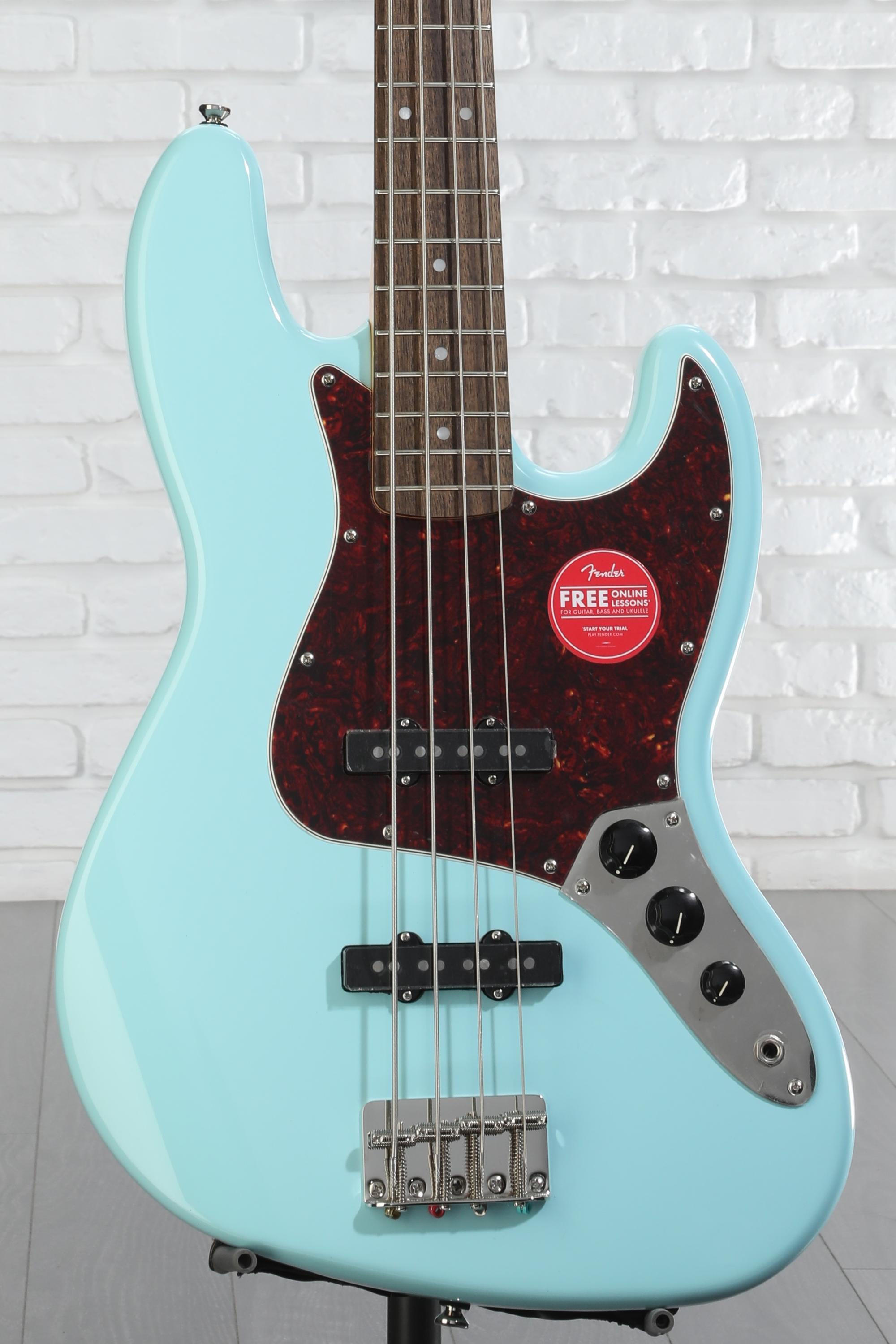 SQUIER スクワイヤ classic Vibe '60s Jazz Bass Squier Classic Vibe '60s Jazz Bass - Daphne Blue | Sweetwater