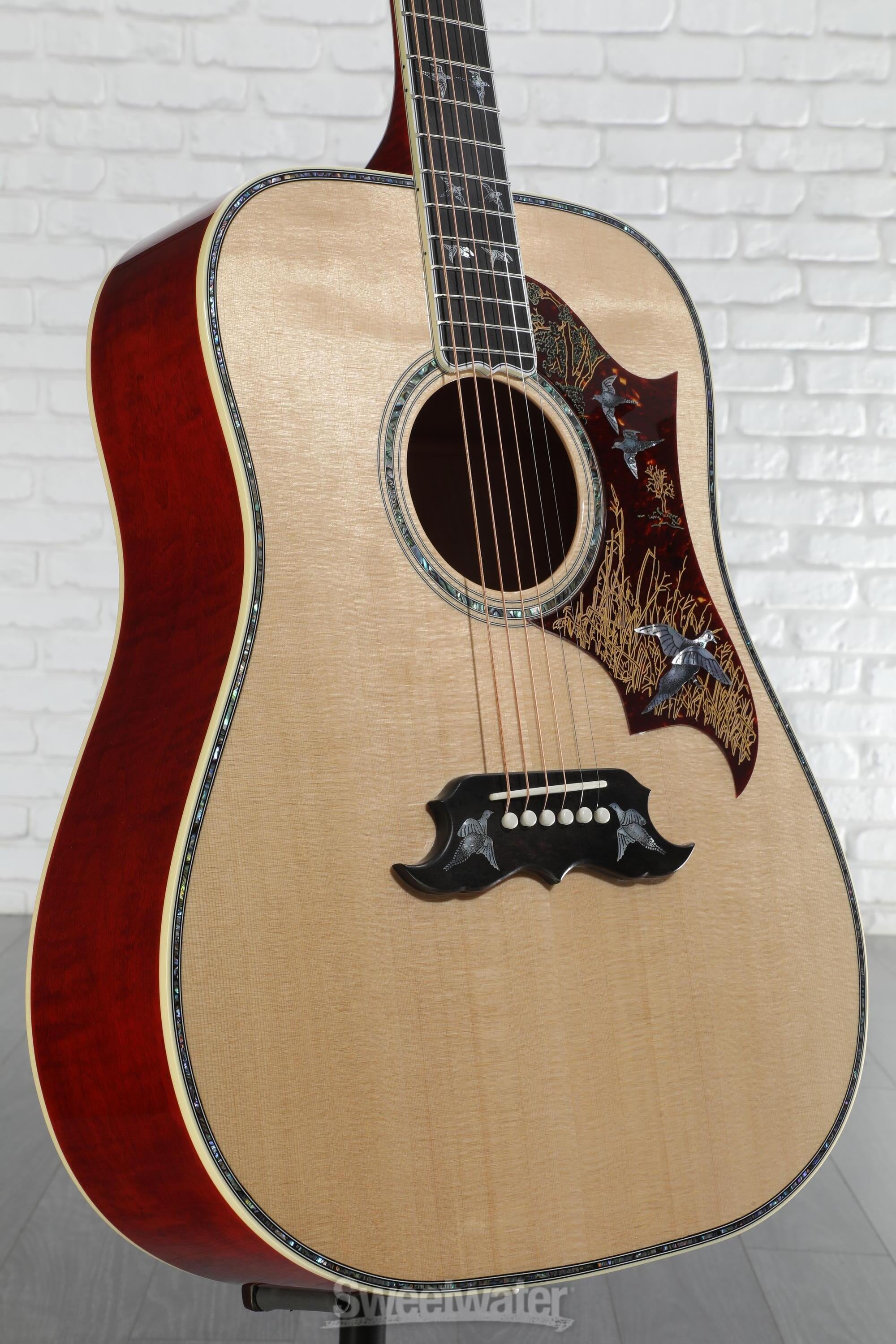Gibson Acoustic Doves In Flight Acoustic Guitar - Antique