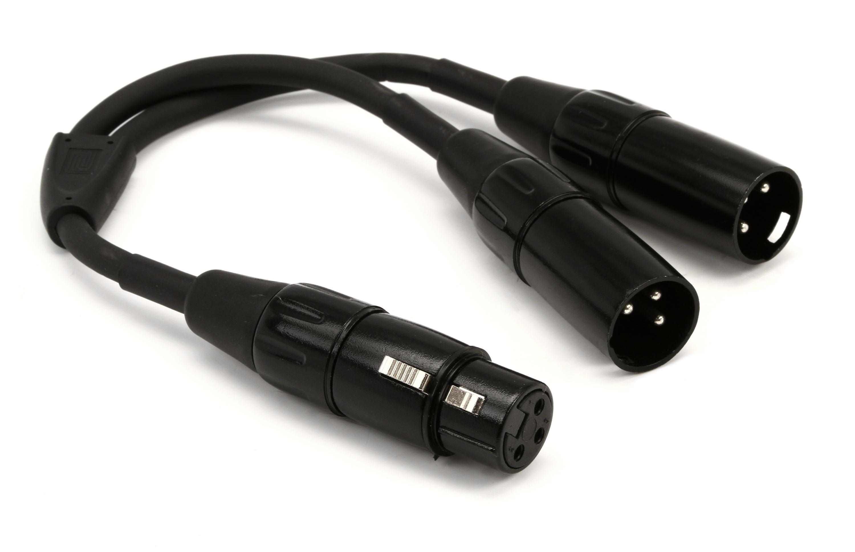 Roland RCC-YC-XF2XM Y Cable - XLR Female to Dual XLR Male | Sweetwater