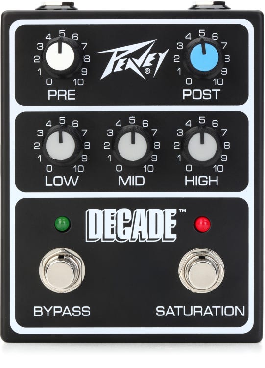 Peavey Decade Preamp Pedal