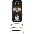 Photo of TC Electronic BodyRez Acoustic Pickup Enhancer Pedal with Patch Cables