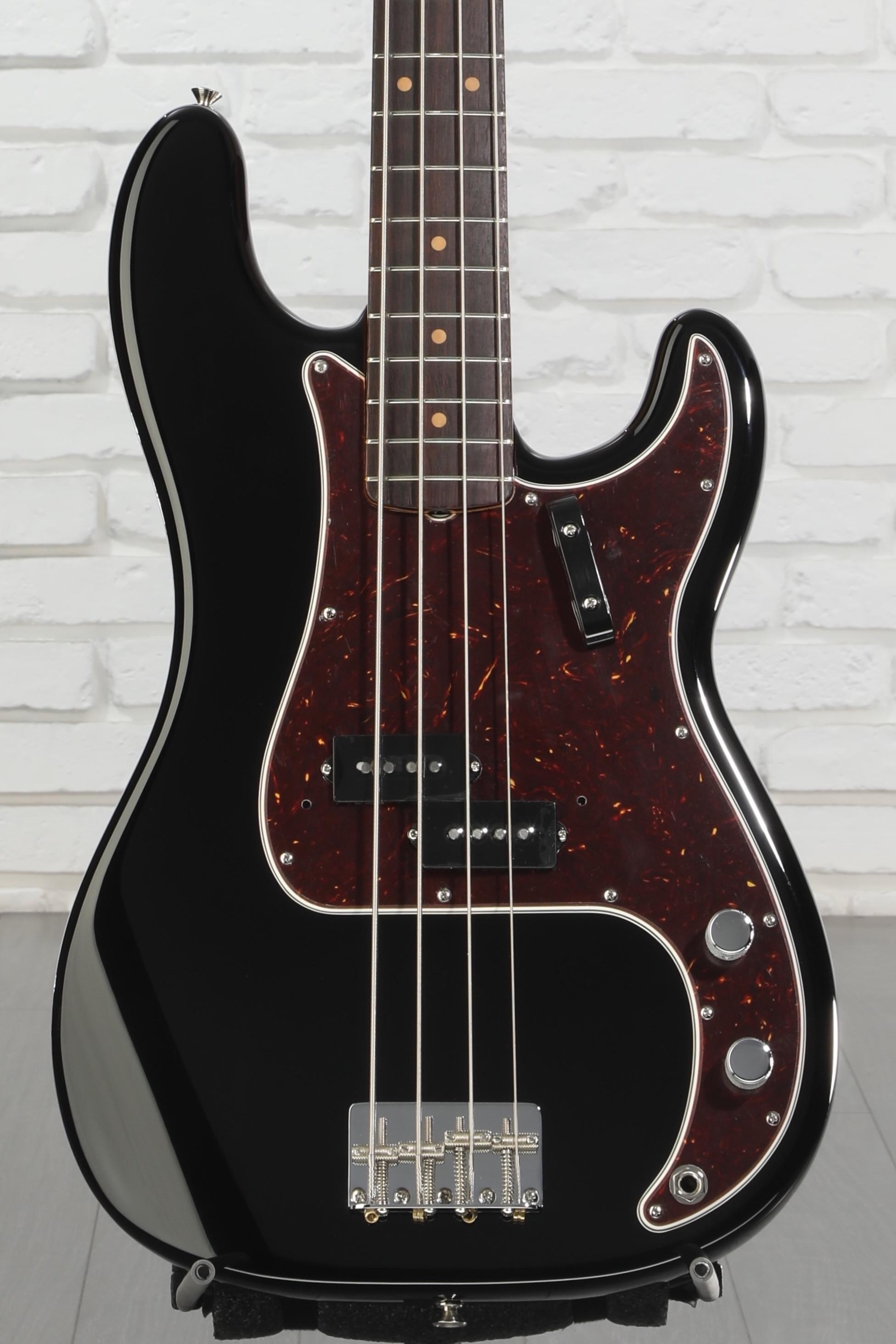 Fender American Vintage II 1960 Precision Bass - Black | Sweetwater