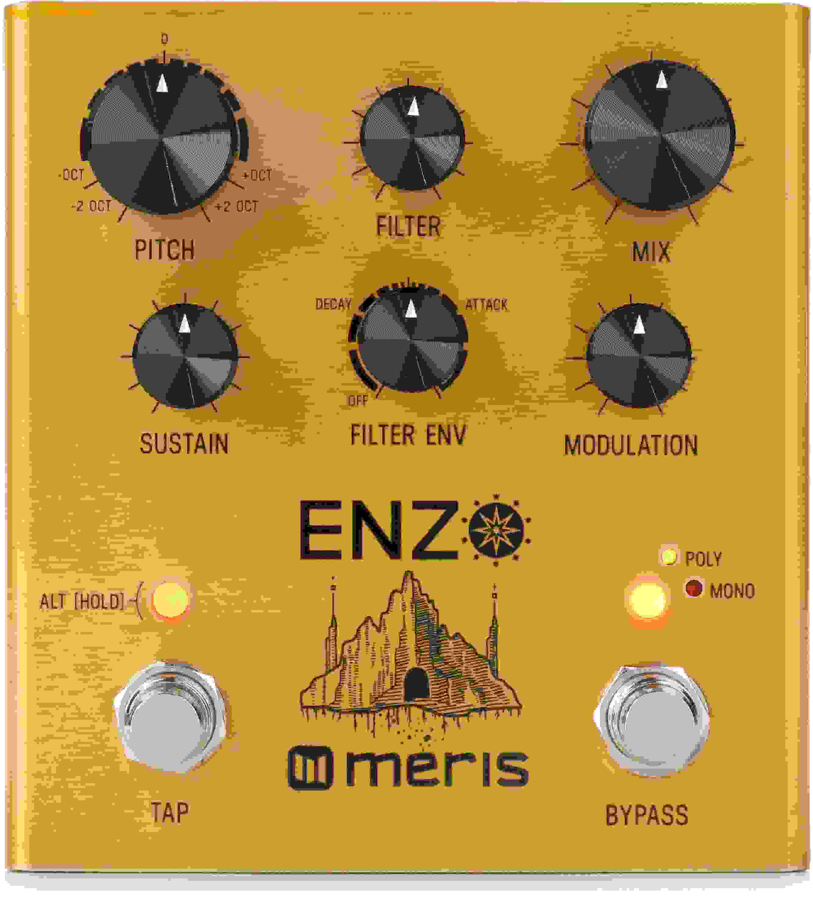 Meris Enzo Multi-Voice Instrument Synthesizer Pedal