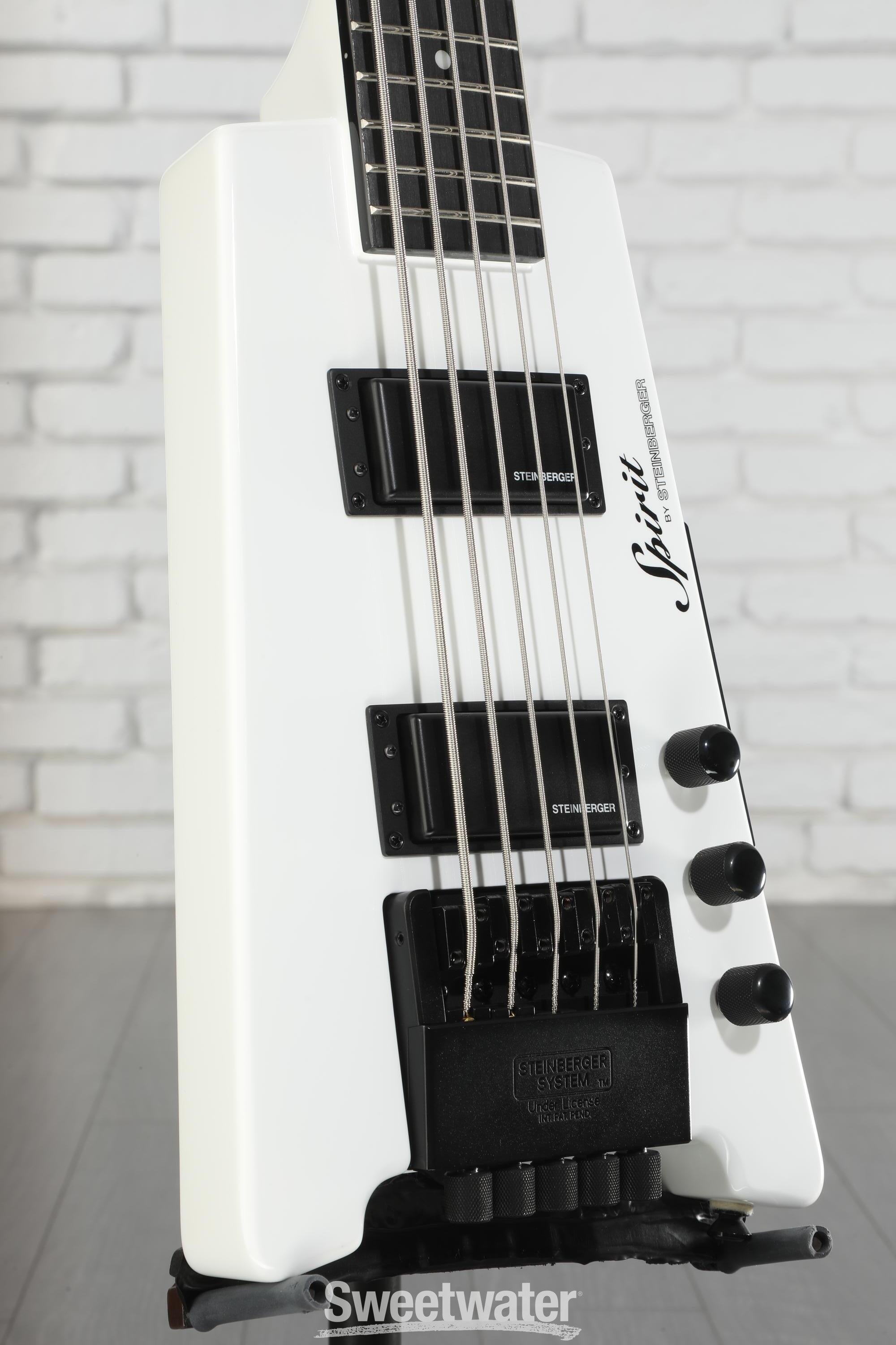 Steinberger Spirit XT-25 5弦　エレキベース ホワイト Steinberger Spirit XT-25 5-string Bass Guitar - White
