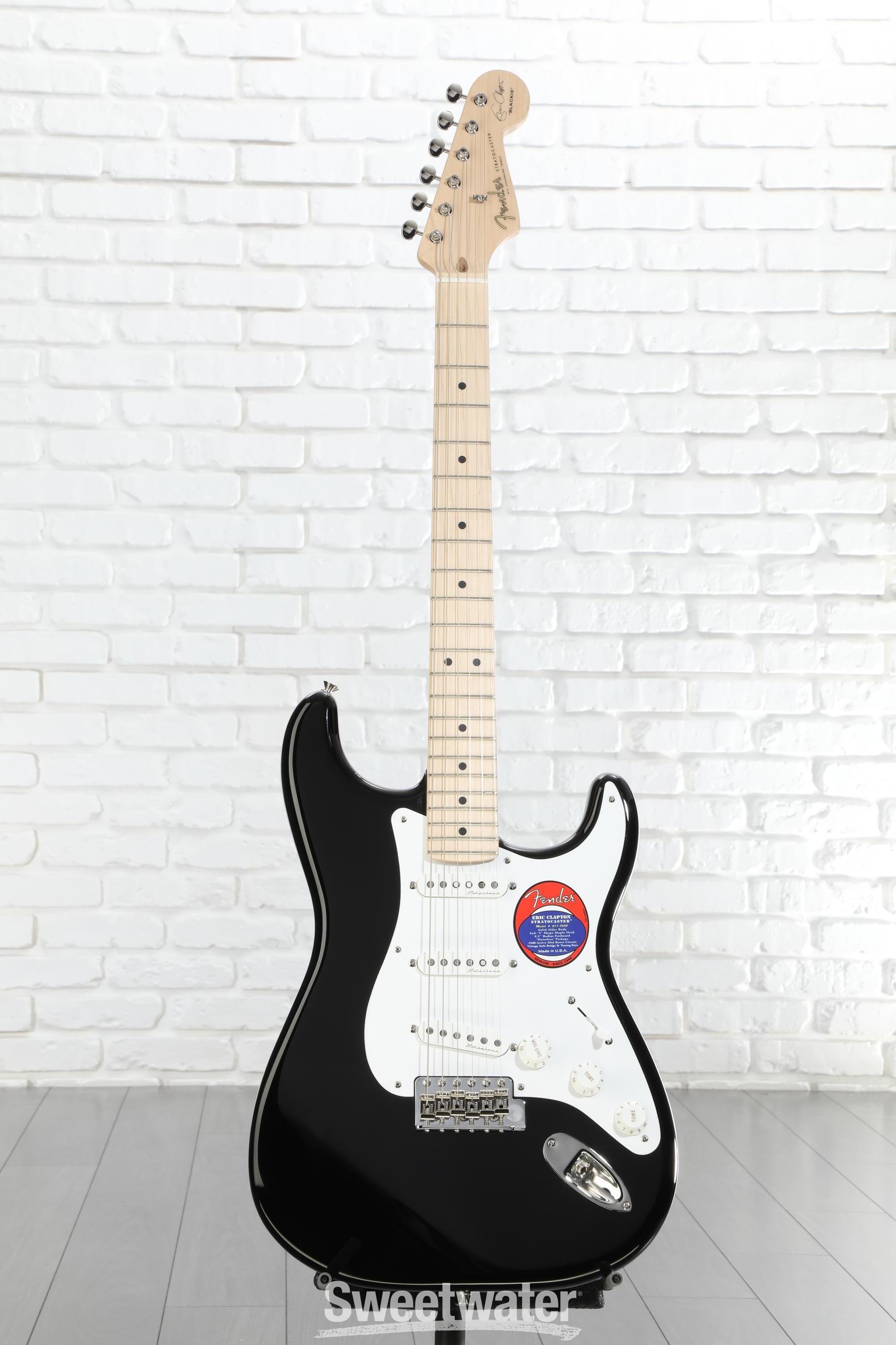 Fender Eric Clapton Stratocaster - Black with Maple Fingerboard