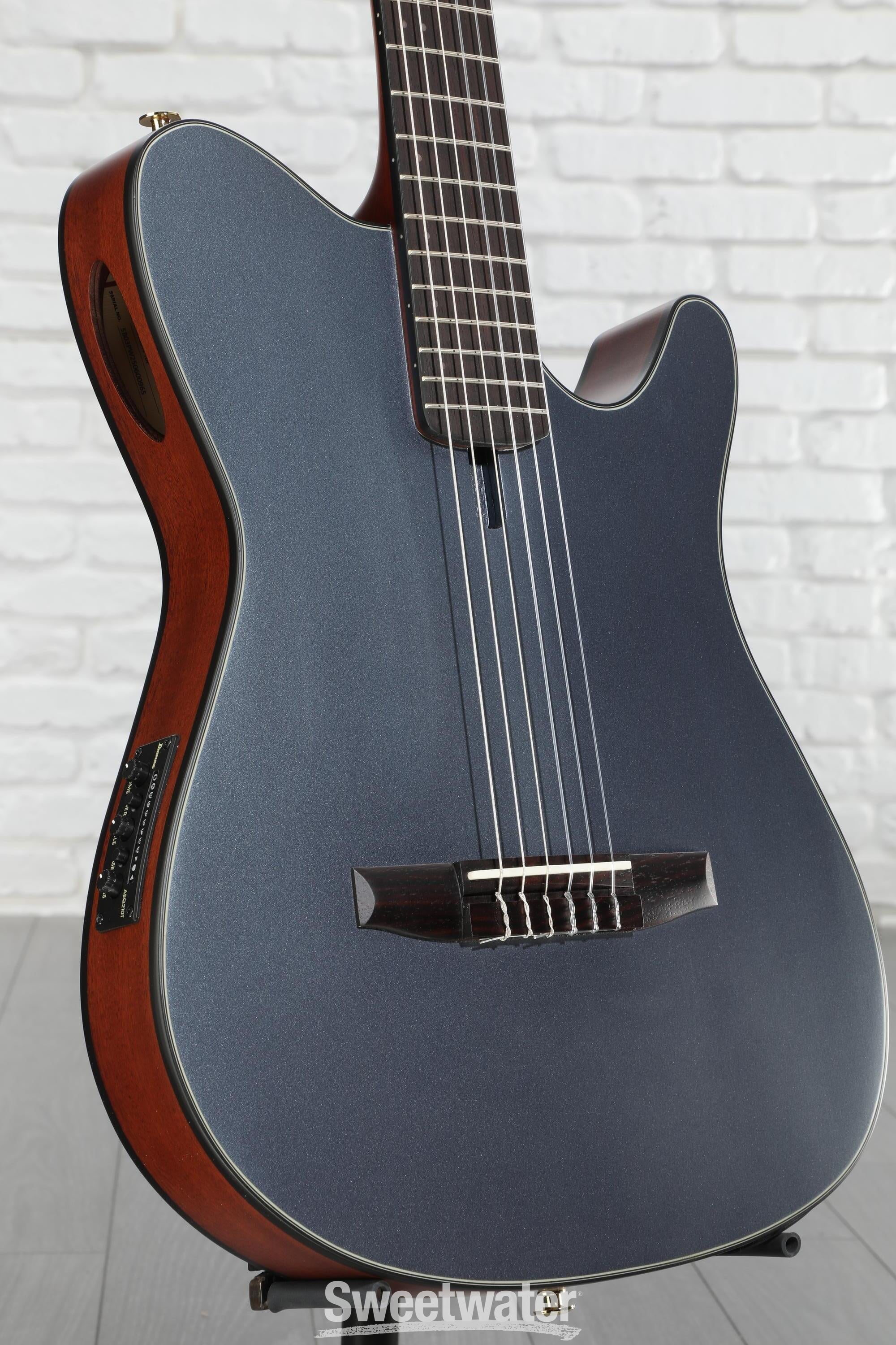 Ibanez FRH10N Thinline Nylon Acoustic-electric Guitar - Indigo