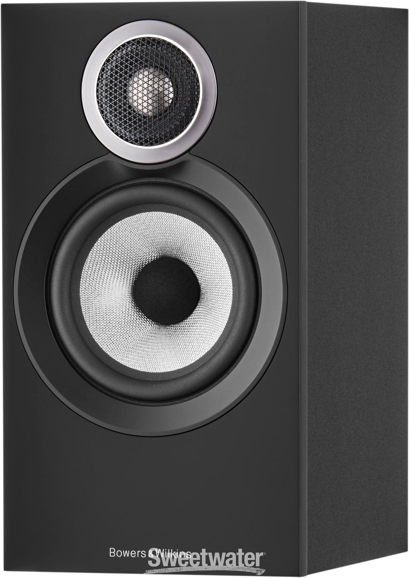 Bowers & Wilkins 607 S3 Passive Bookshelf Speaker - Matte Black