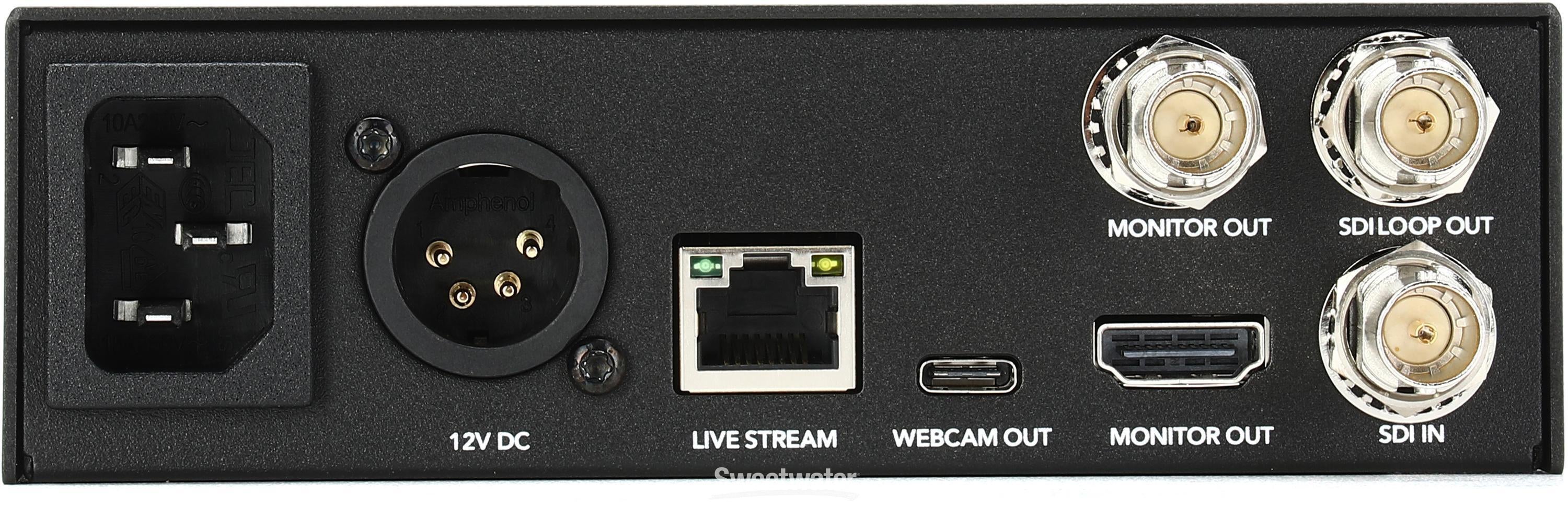 Blackmagic Design Web Presenter 4K Livestream Interface | Sweetwater
