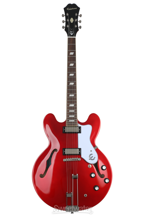 Epiphone Riviera Semi-hollowbody - Sparkling Burgundy | Sweetwater