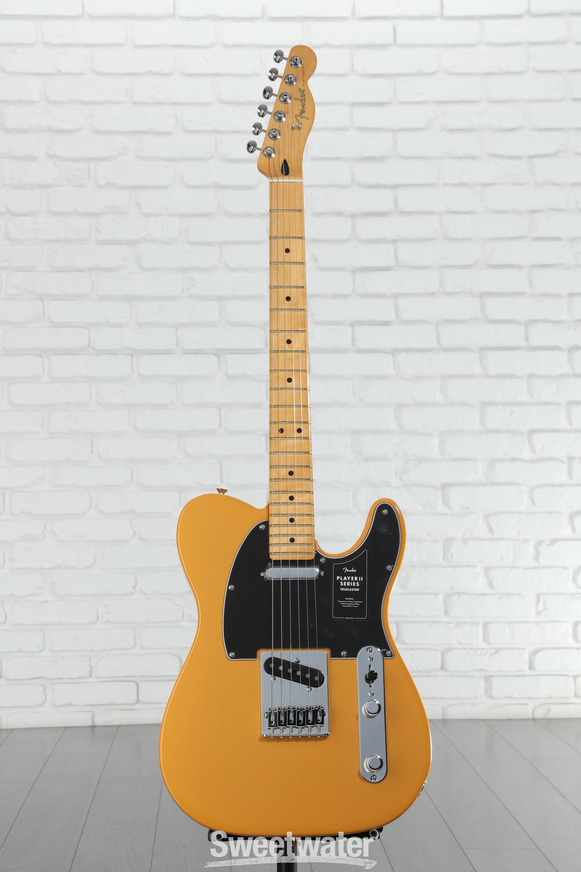 ギター Fender player Telecaster Butterscotch Fender Player Telecaster - Butterscotch Blonde with Maple