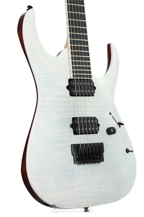 Ibanez Iron Label RGAIX6FM - White Frost Flat