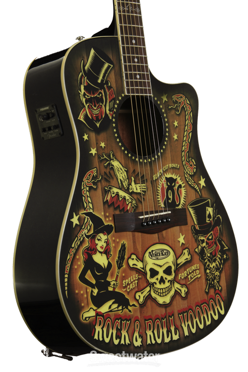 Fender T-Bucket 300-CE Vince Ray Voodoo | Sweetwater Fender T-Bucket 300-CE Vince Ray Voodoo | Sweetwater
