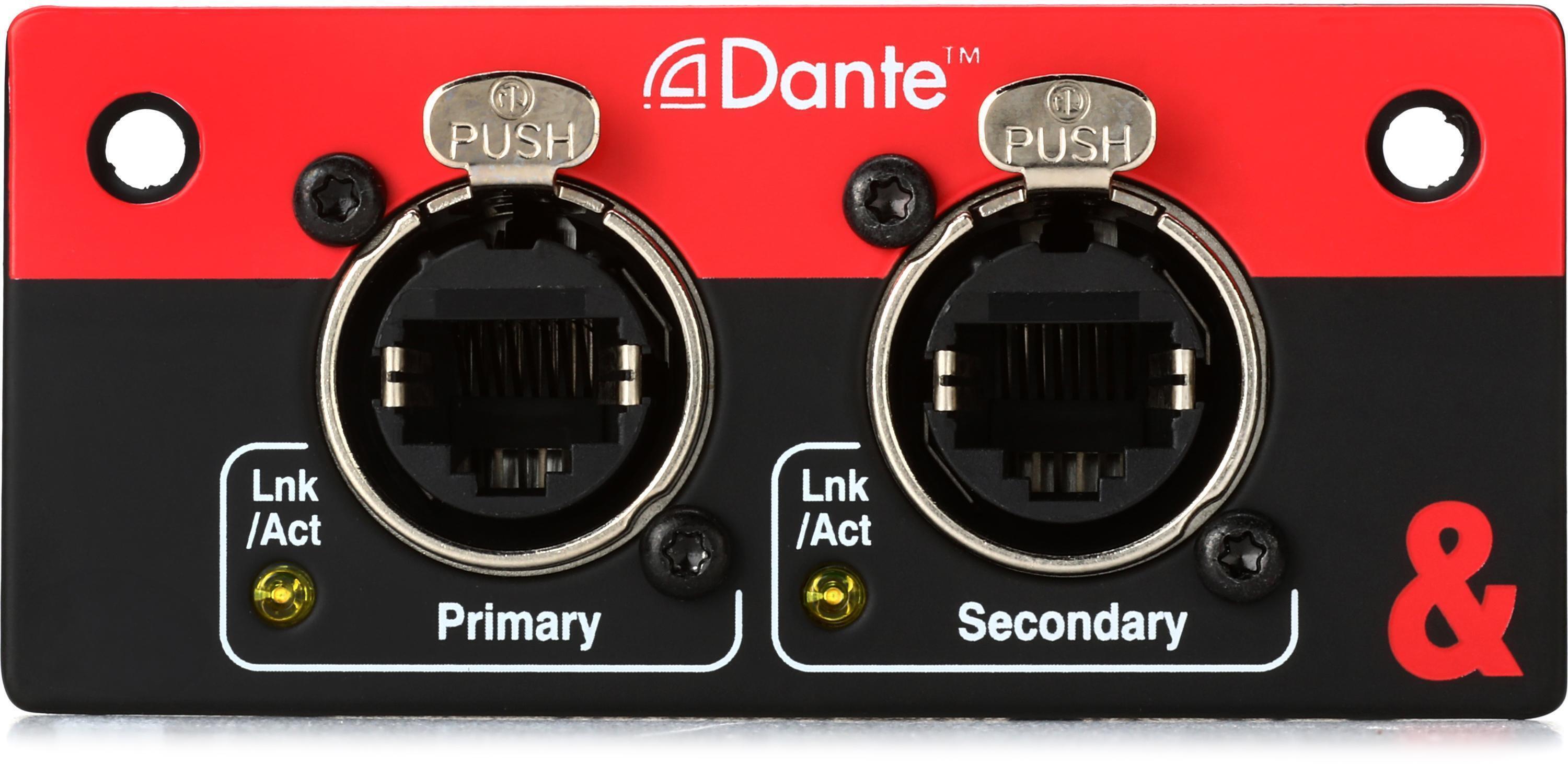 Yamaha DANTE-MY16-AUD2 16-channel Dante Network I/O Card