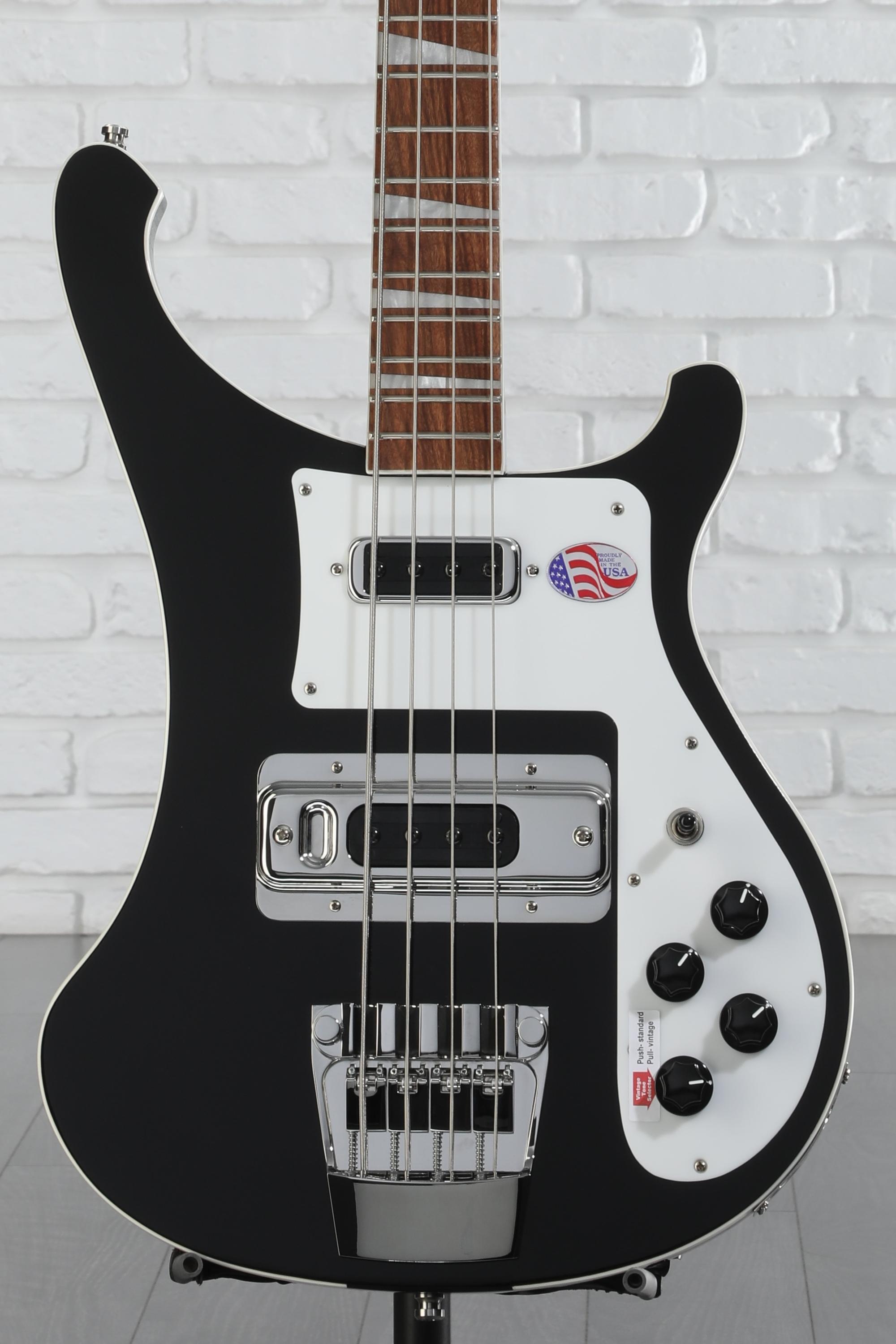 Rickenbacker 4003 Stereo Bass Guitar - Jetglo | Sweetwater