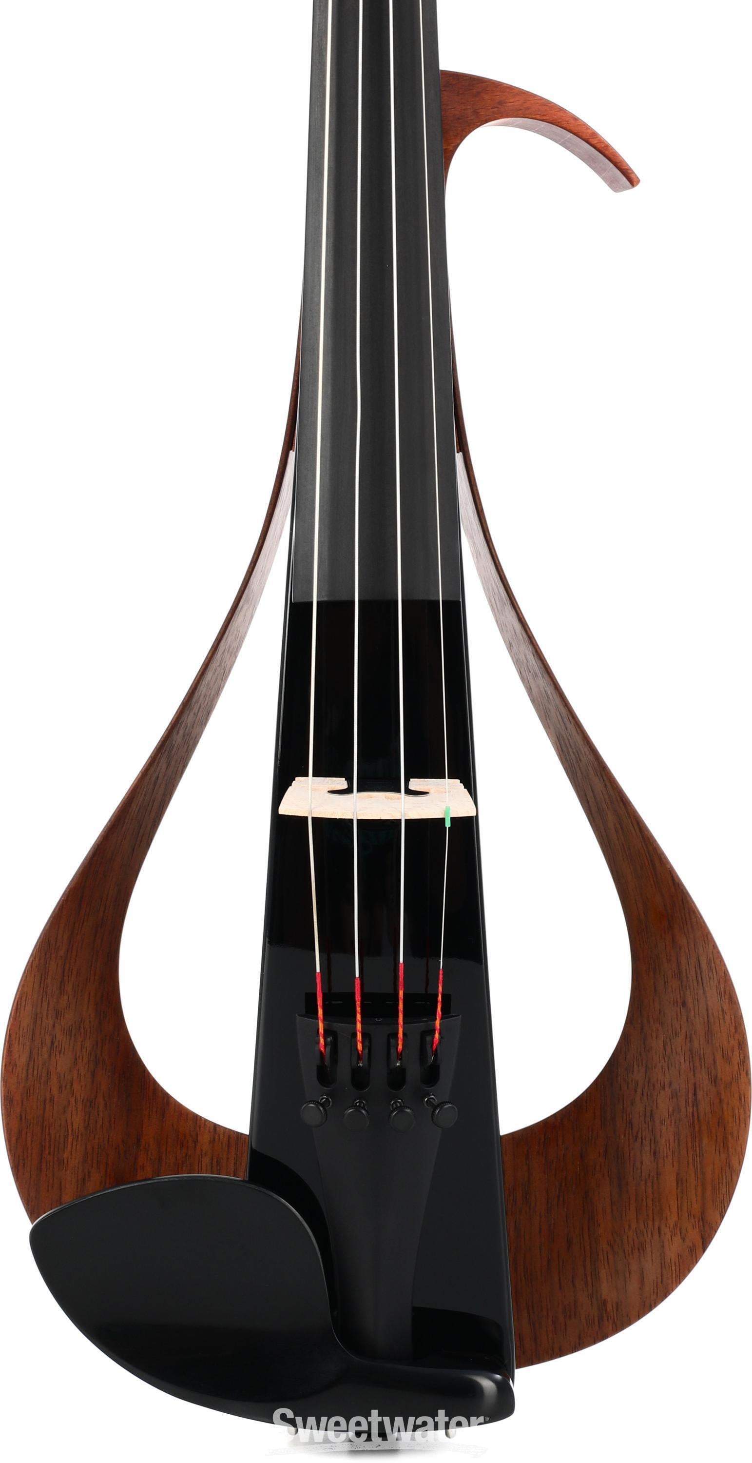 Yamaha YEV104 Electric Violin - Black Lacquer | Sweetwater