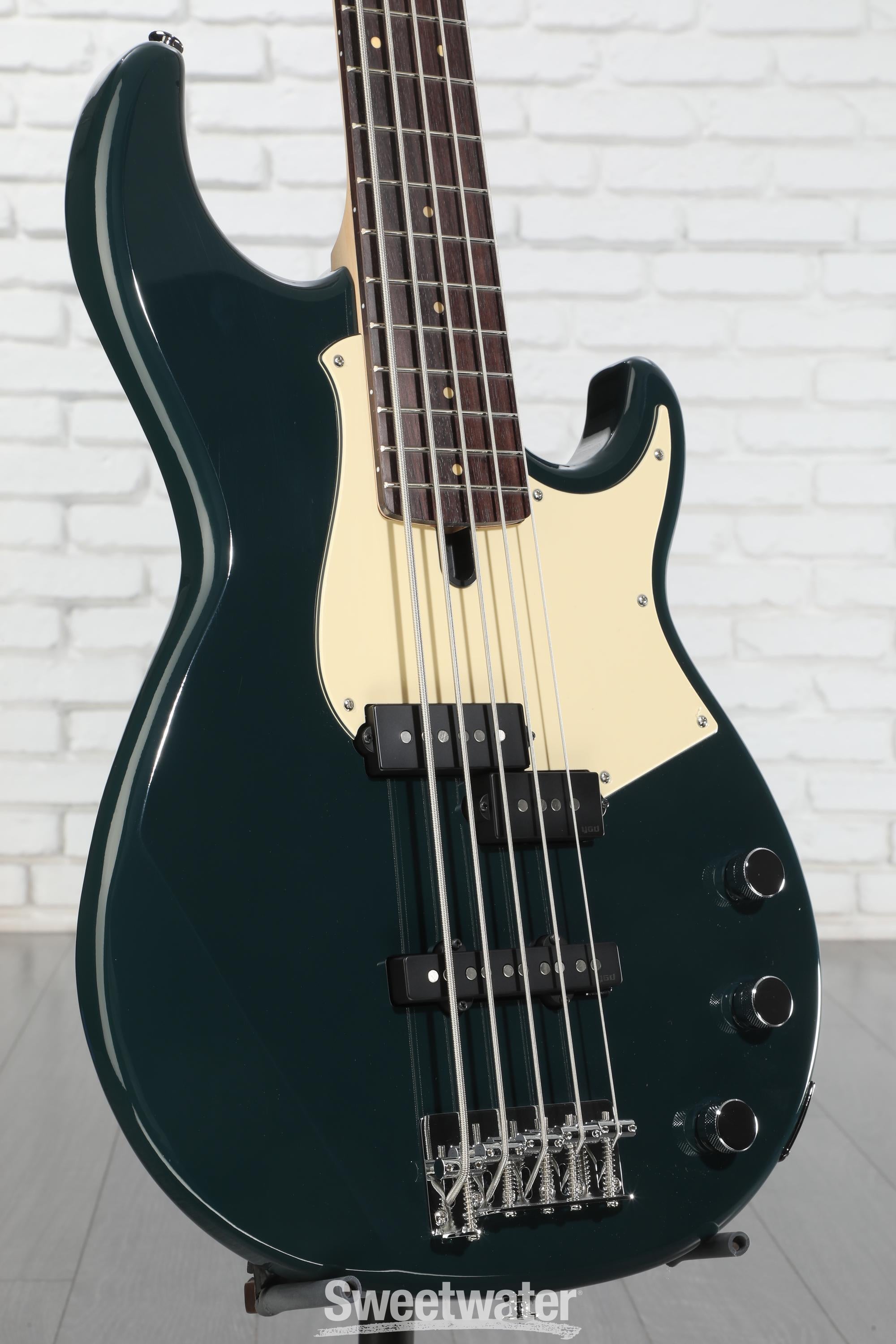 Yamaha BB435 5-string Bass Guitar - Teal Blue | Sweetwater