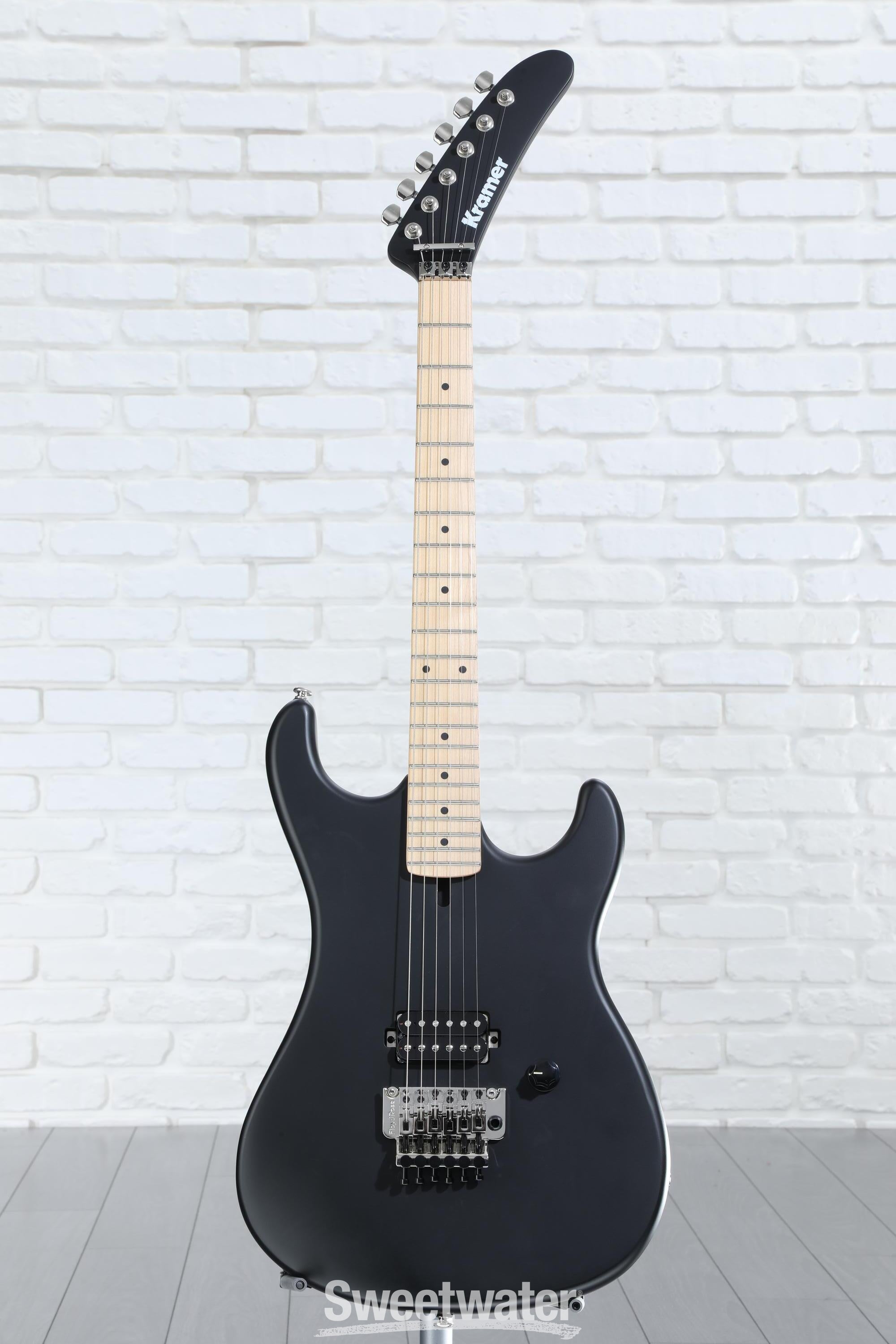 Used Kramer Used Kramer ZX10 Black Solid Body Electric