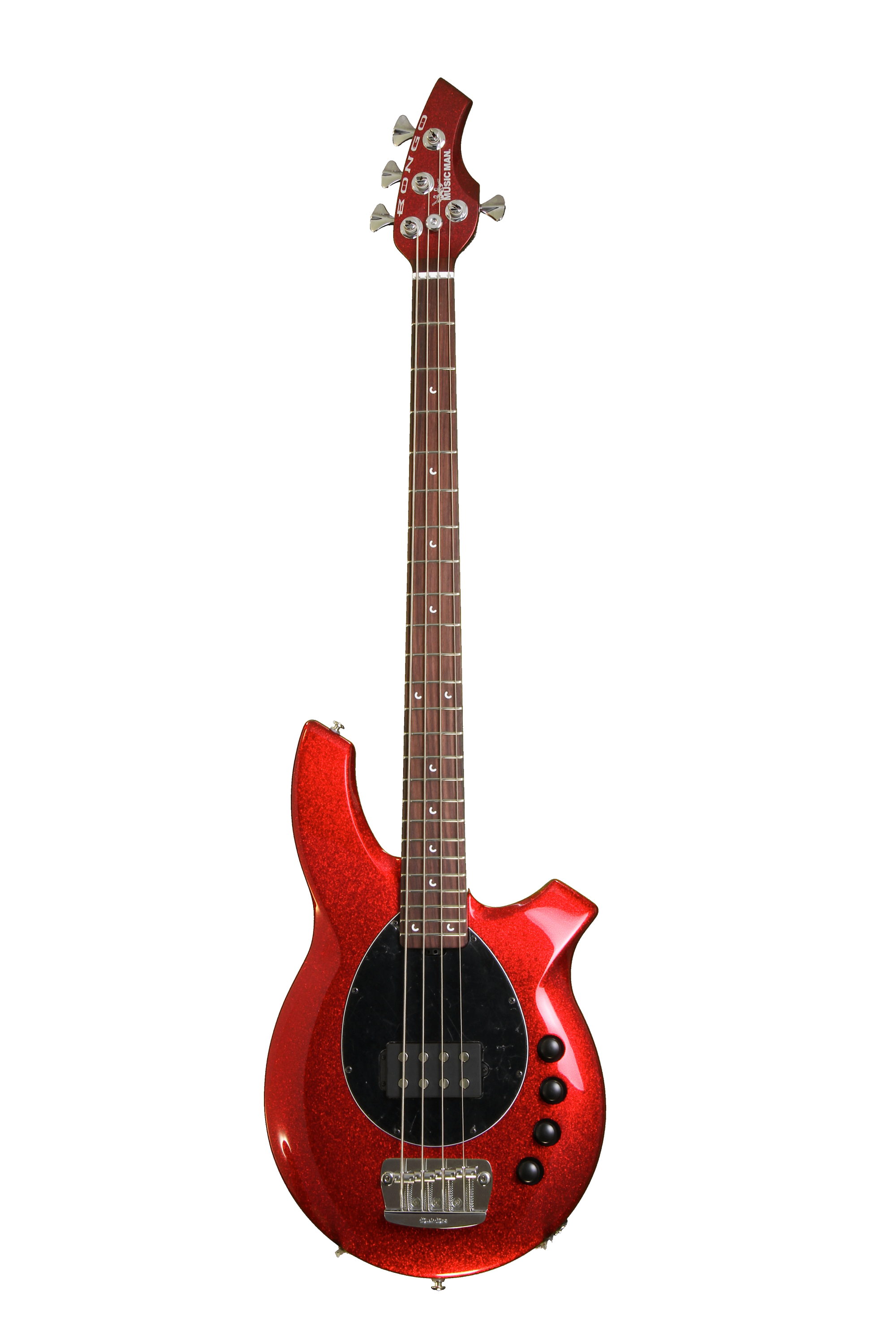 Ernie Ball Music Man Bongo 4 H - Cardinal Red Sparkle | Sweetwater
