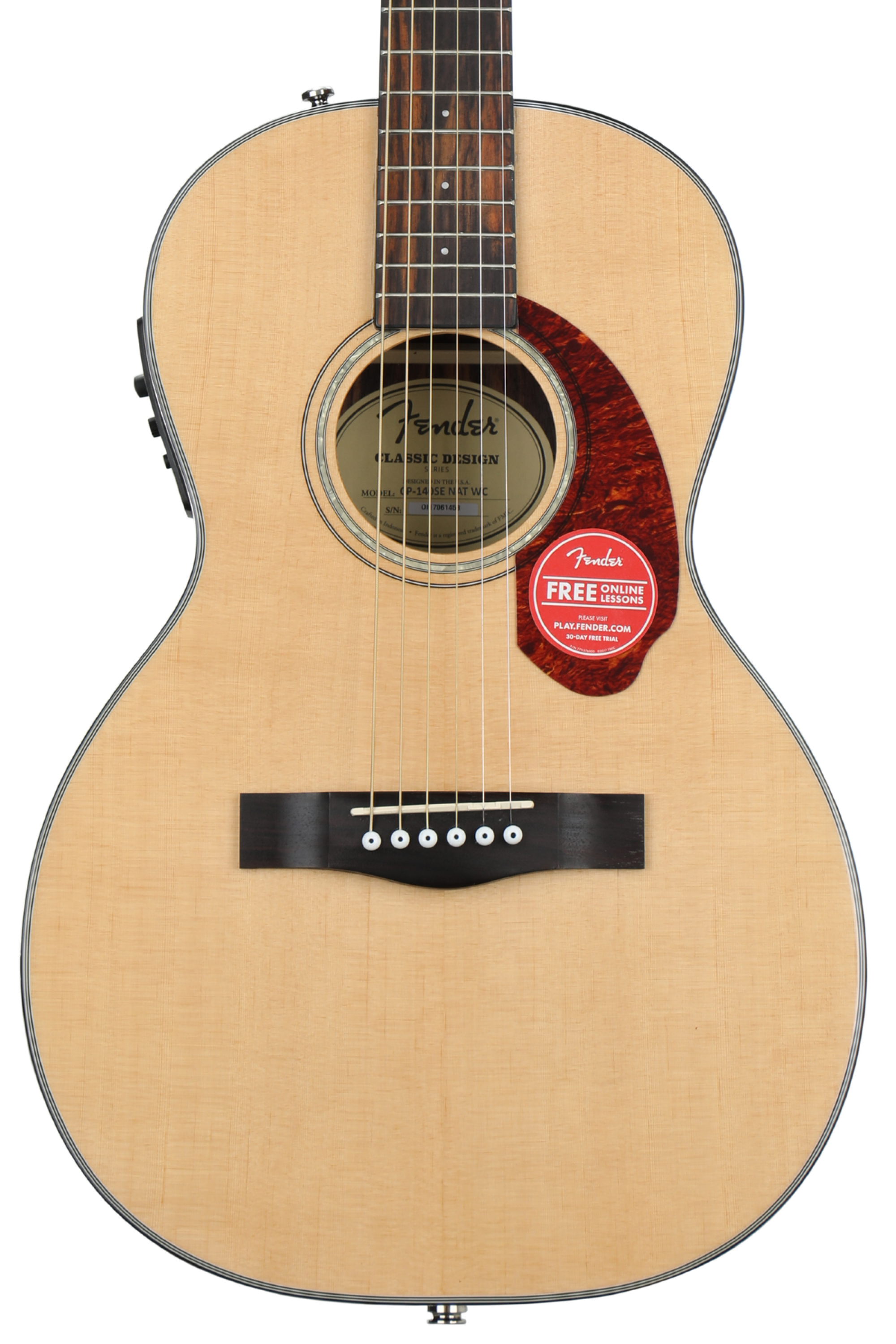 Fender エレアコ CP-14SE Fender CP-140SE - Natural | Sweetwater