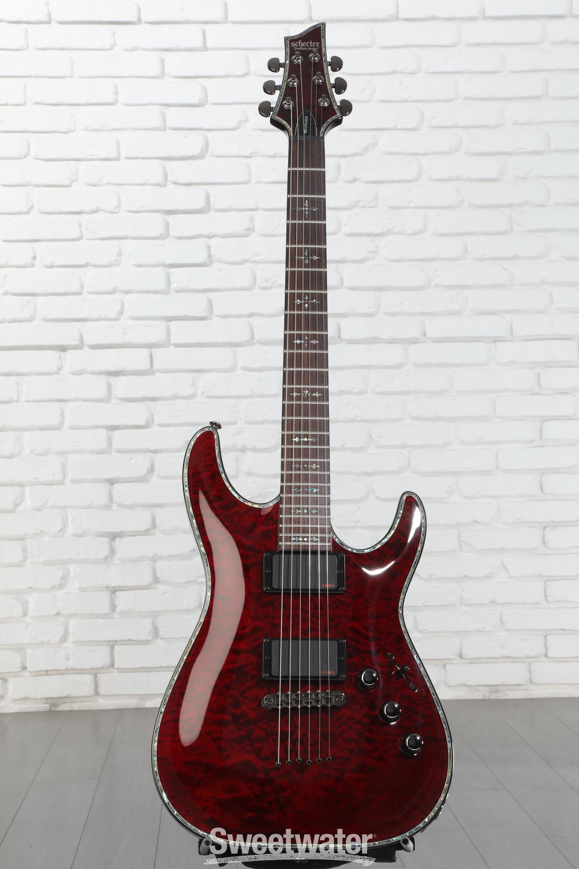 Schecter Hellraiser C-1 Electric Guitar - Black Cherry | Sweetwater