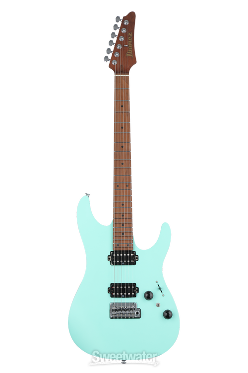 Ibanez Premium AZ242 - Sea Foam Green Matte | Sweetwater Ibanez Premium AZ242 - Sea Foam Green Matte | Sweetwater