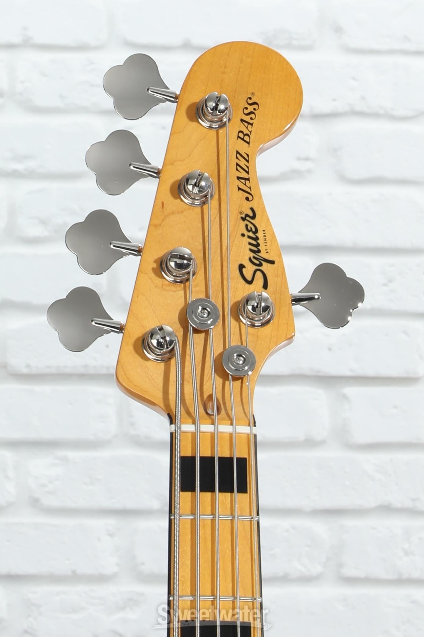 Squier Classic Vibe '70s Jazz Bass V - Natural with Maple