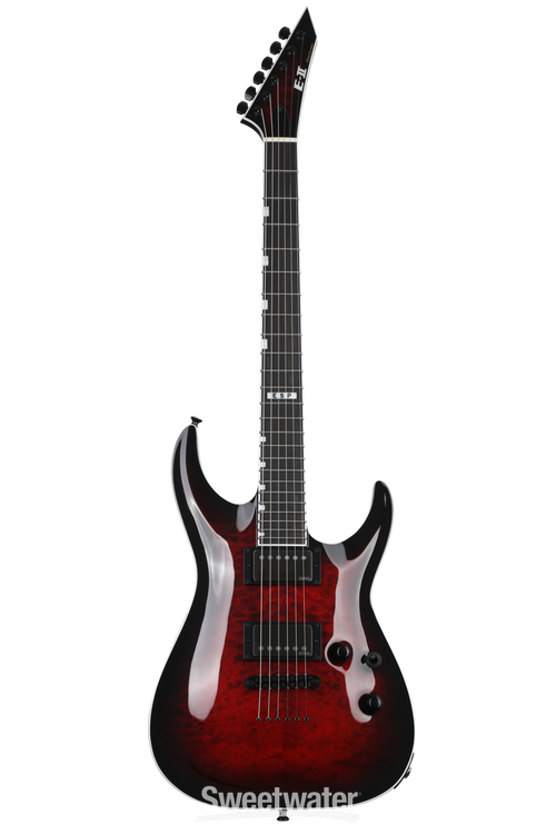 ESP E-II Horizon NT-II Electric Guitar - See-Thru-Black Cherry Sunburst