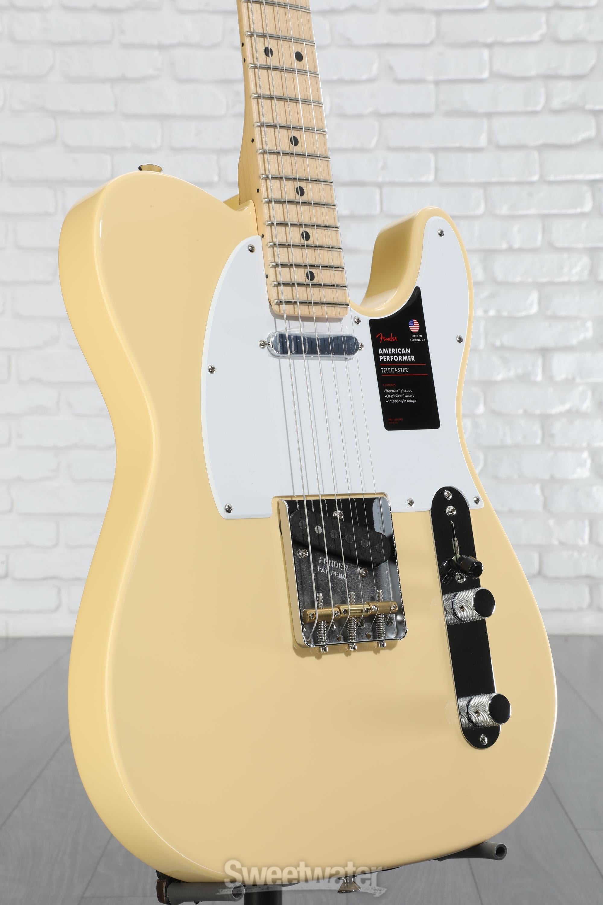 ギター Fender Telecaster American performer USA Amazon.com: Fender American Performer Telecaster
