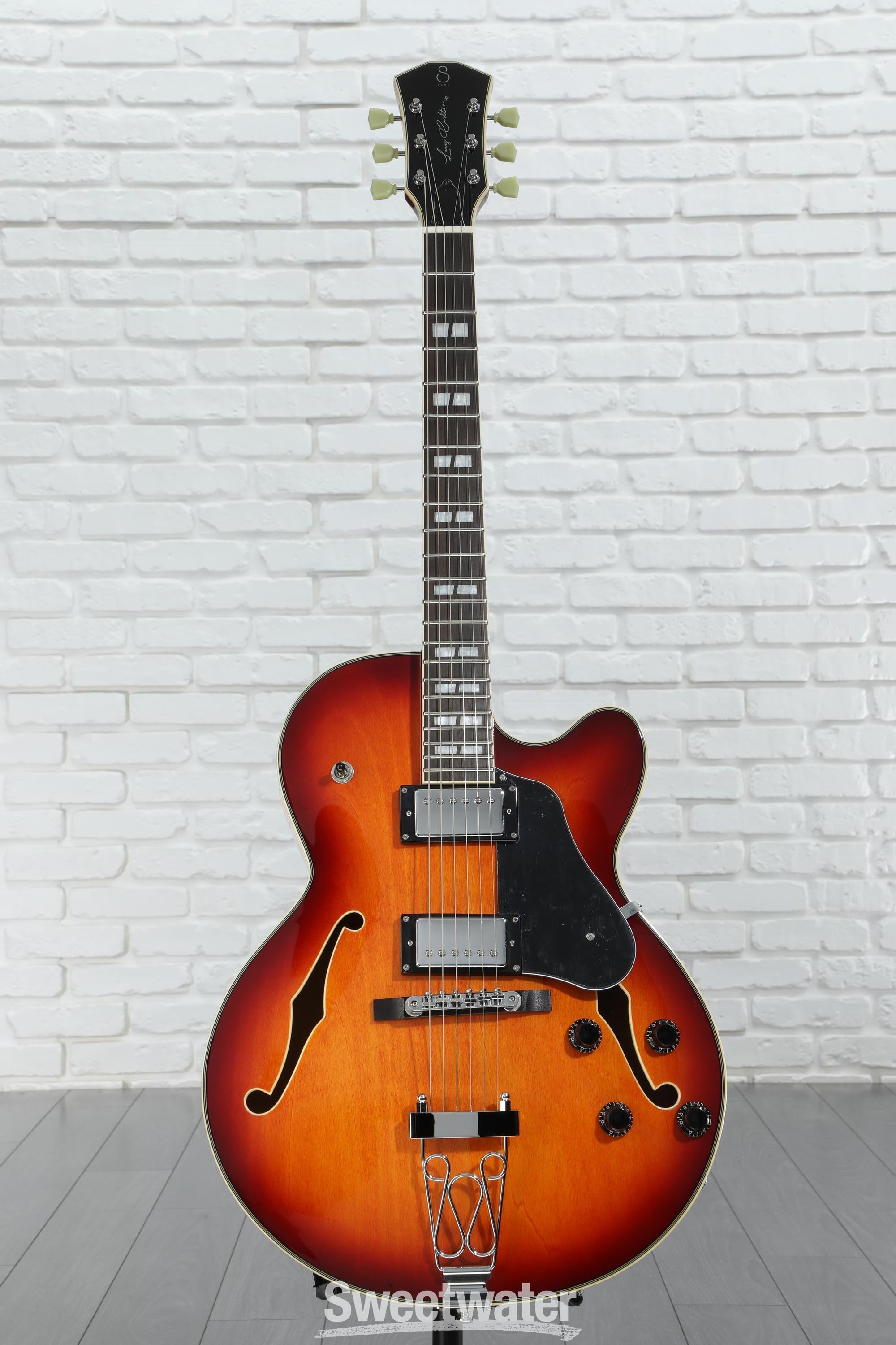 ギター Sire H7 Sire H7 Semi-Hollow Electric Guitar See Through Red