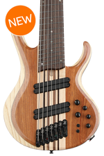 Photo of Ibanez BTB Bass Workshop Multi-scale 7-string Electric Bass - Natural Mocha Low Gloss