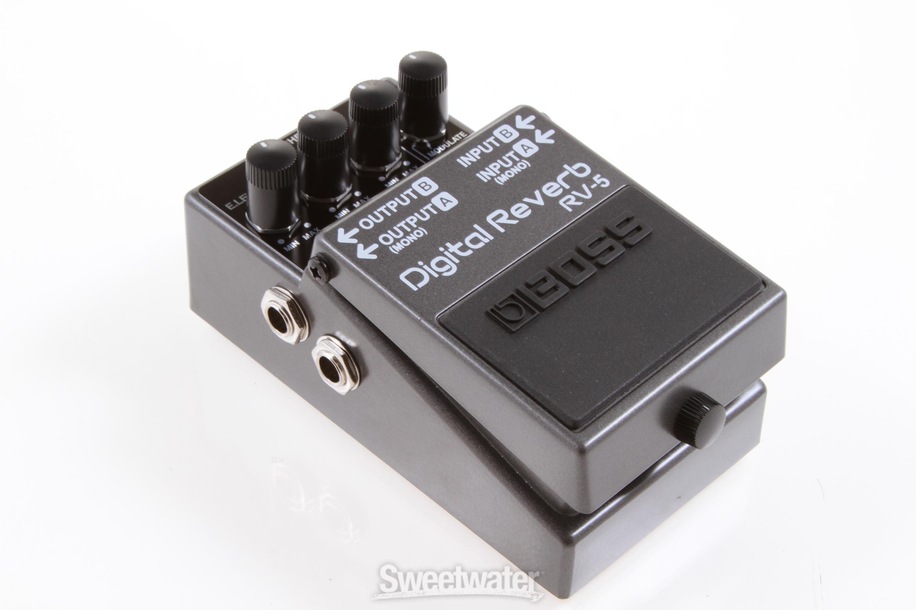 Boss RV-5 Digital Reverb Pedal Reviews | Sweetwater