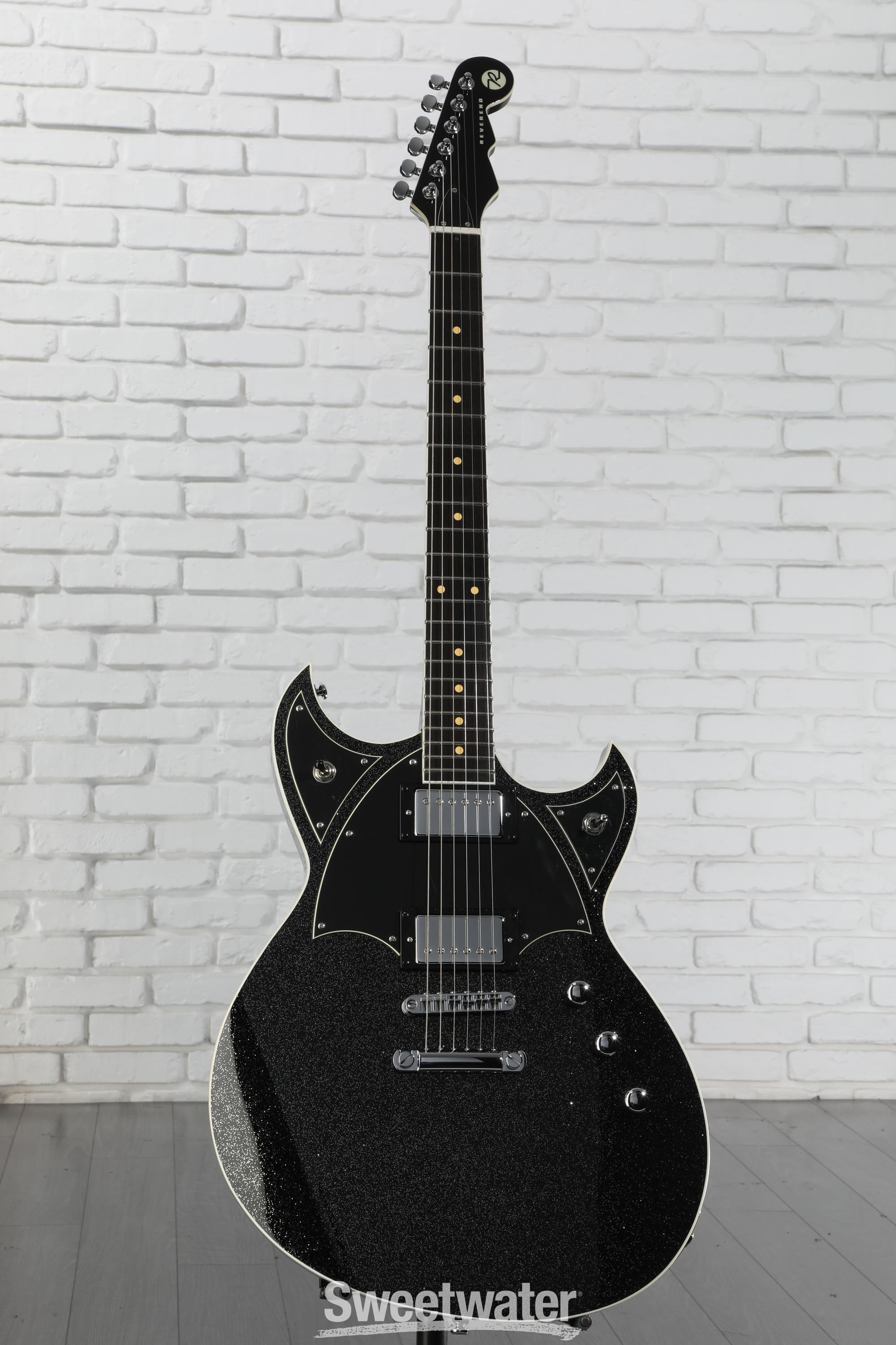 Reverend Reeves Gabrels Spacehawk HT Electric Guitar - Black