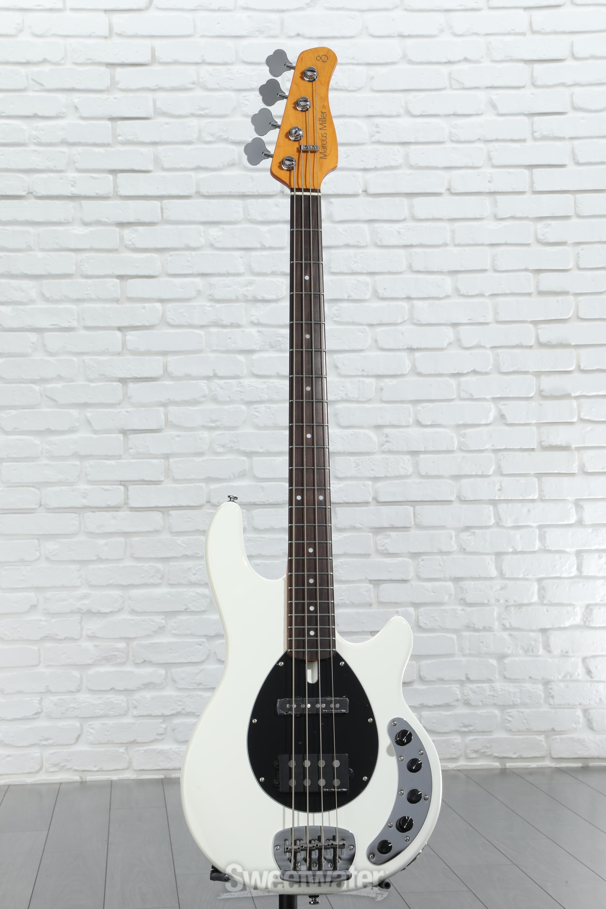 Sire Marcus Miller Z7 Bass Guitar - Antique White | Sweetwater