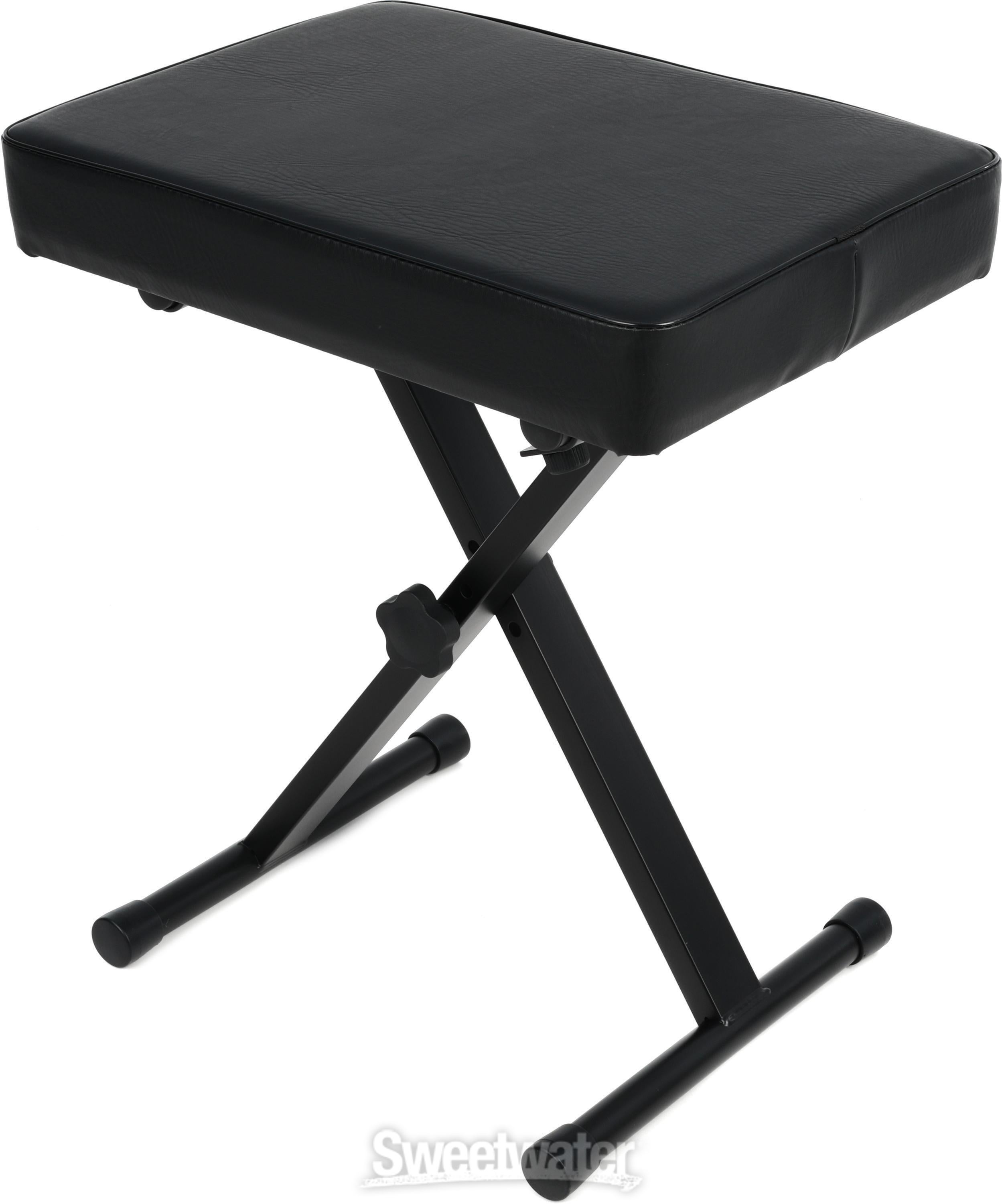 On-Stage KT7800 Three-Position X-Style Bench | Sweetwater