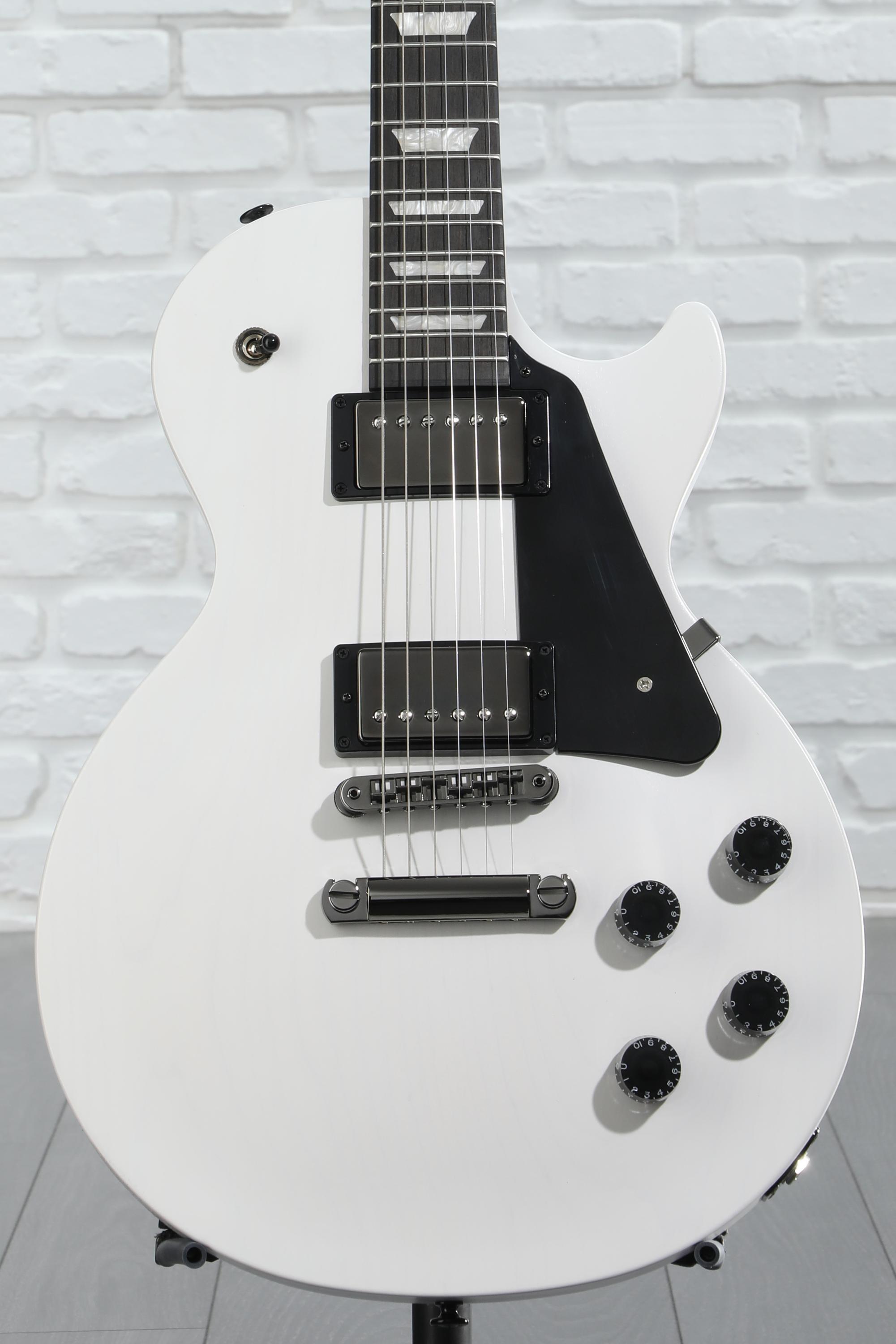 gibson Les Paul studio faded ホワイト Gibson Les Paul Studio Modern Electric Guitar - Worn White