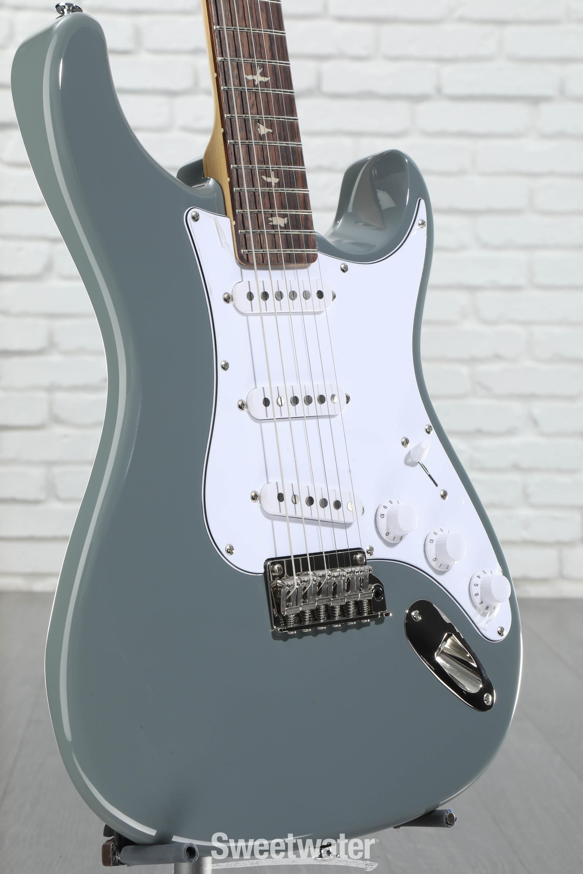 2024年製 PRS SE Silver Sky Storm Grey PRS SE Silver Sky Electric Guitar - Storm Gray with Rosewood