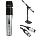 Photo of Shure 545SD Cardioid Dynamic Instrument Microphone Bundle with Stand and Cable