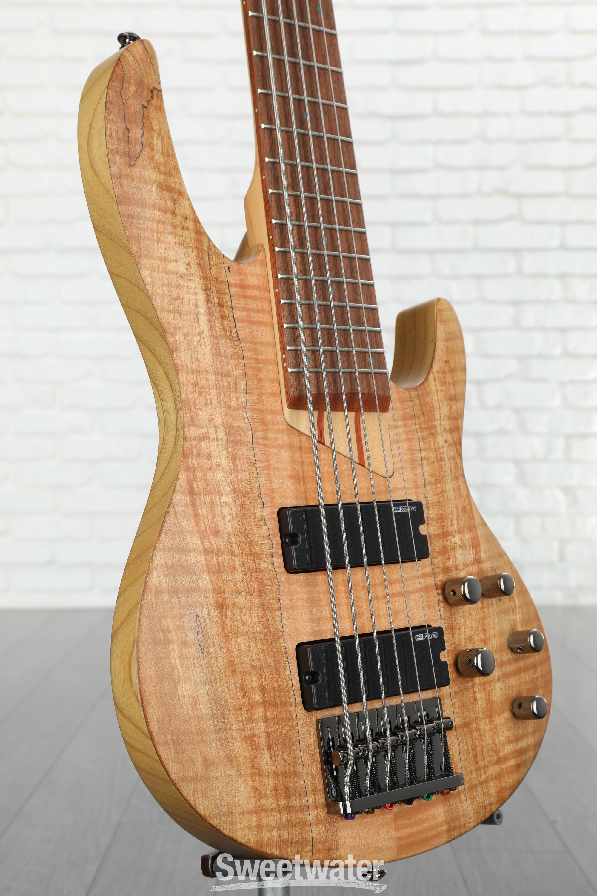 ESP LTD B-206SM Bass Guitar - Natural Satin | Sweetwater